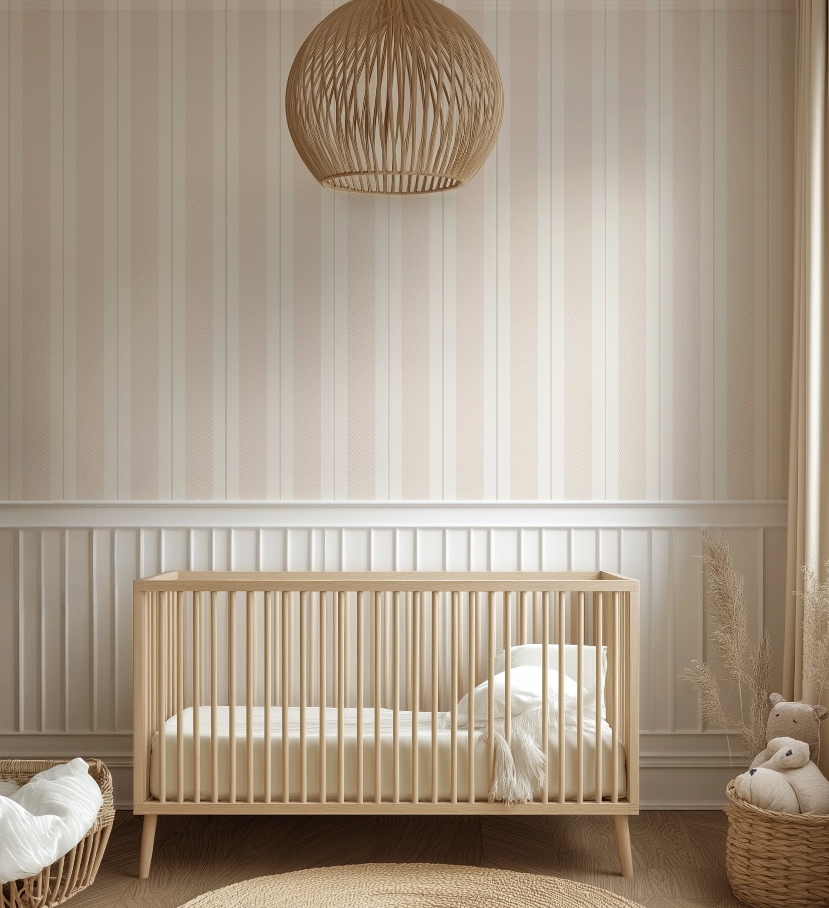 Remington Bold Stripe Wallpaper by Hufton Studio - Loomwell Home Goods