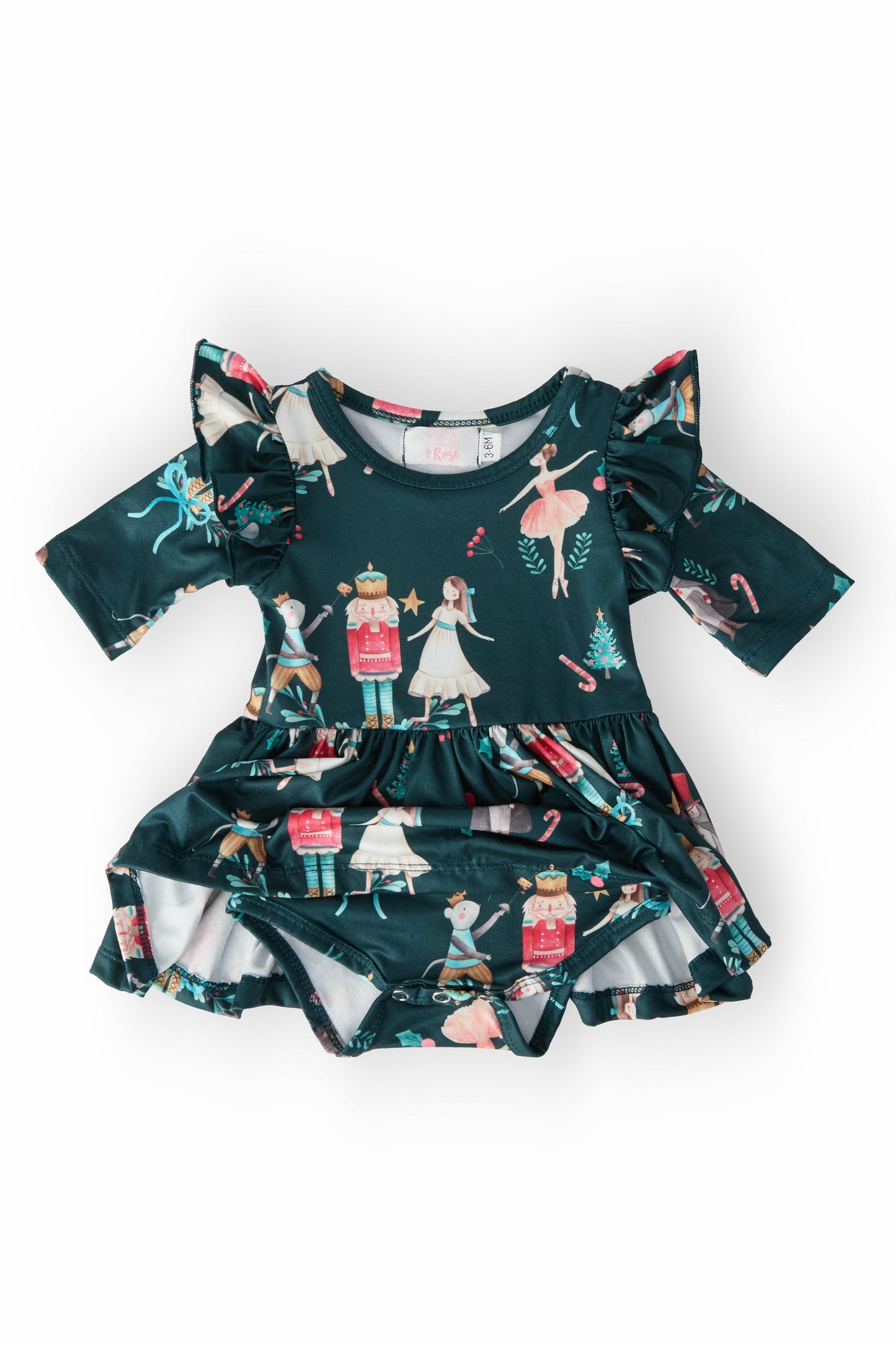 Christmas Ballet Baby Bodysuit Outfit - Mila & Rose ®