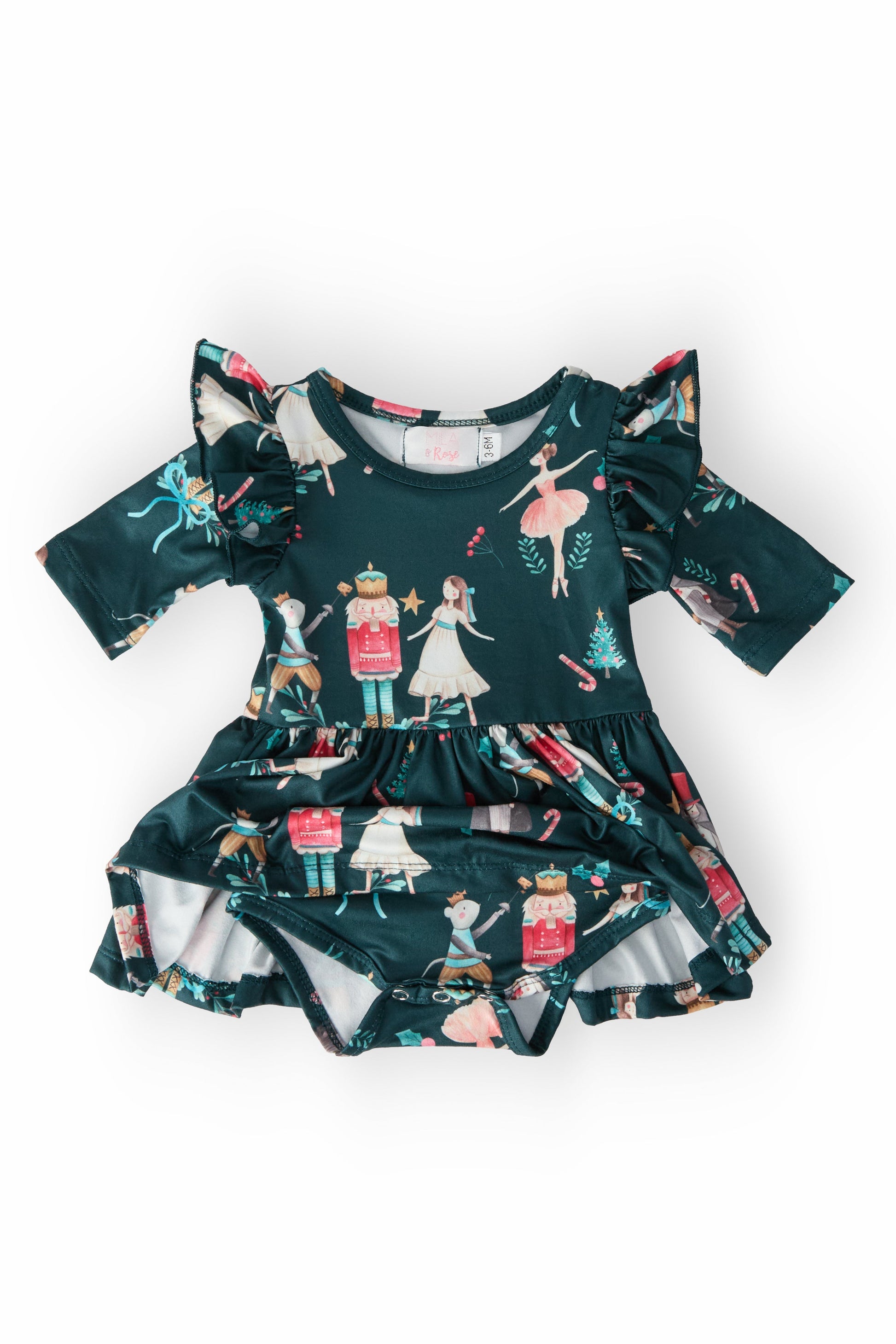 Christmas Ballet Baby Bodysuit Outfit - Mila & Rose ®