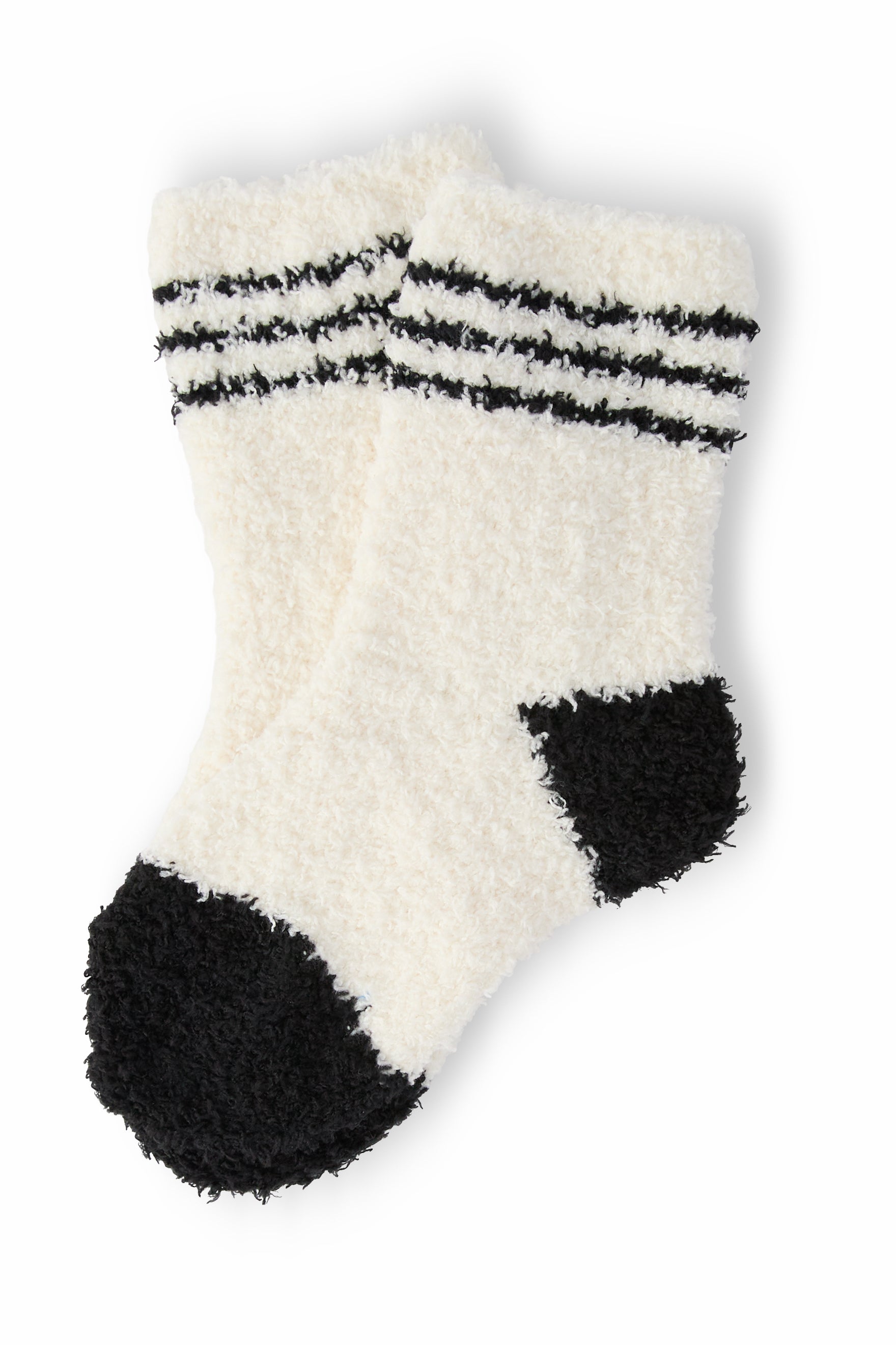 Kids Cozy Socks - Coconut/Black - Mila & Rose ®