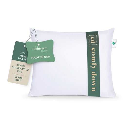 ComfySoft Down Alternative Pillow, Ultra soft