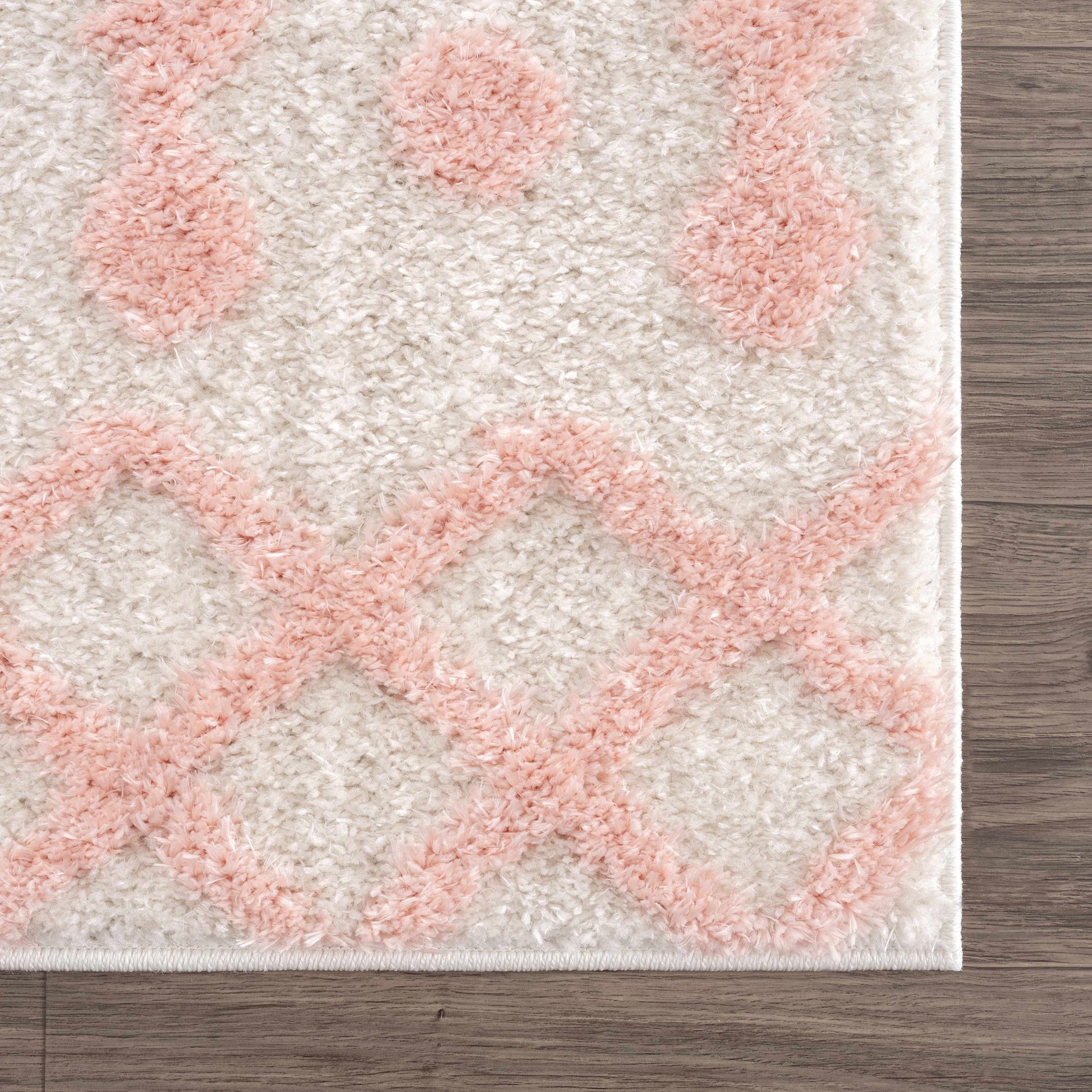 Darva Pink Plush Area Carpet - Boutique Rugs