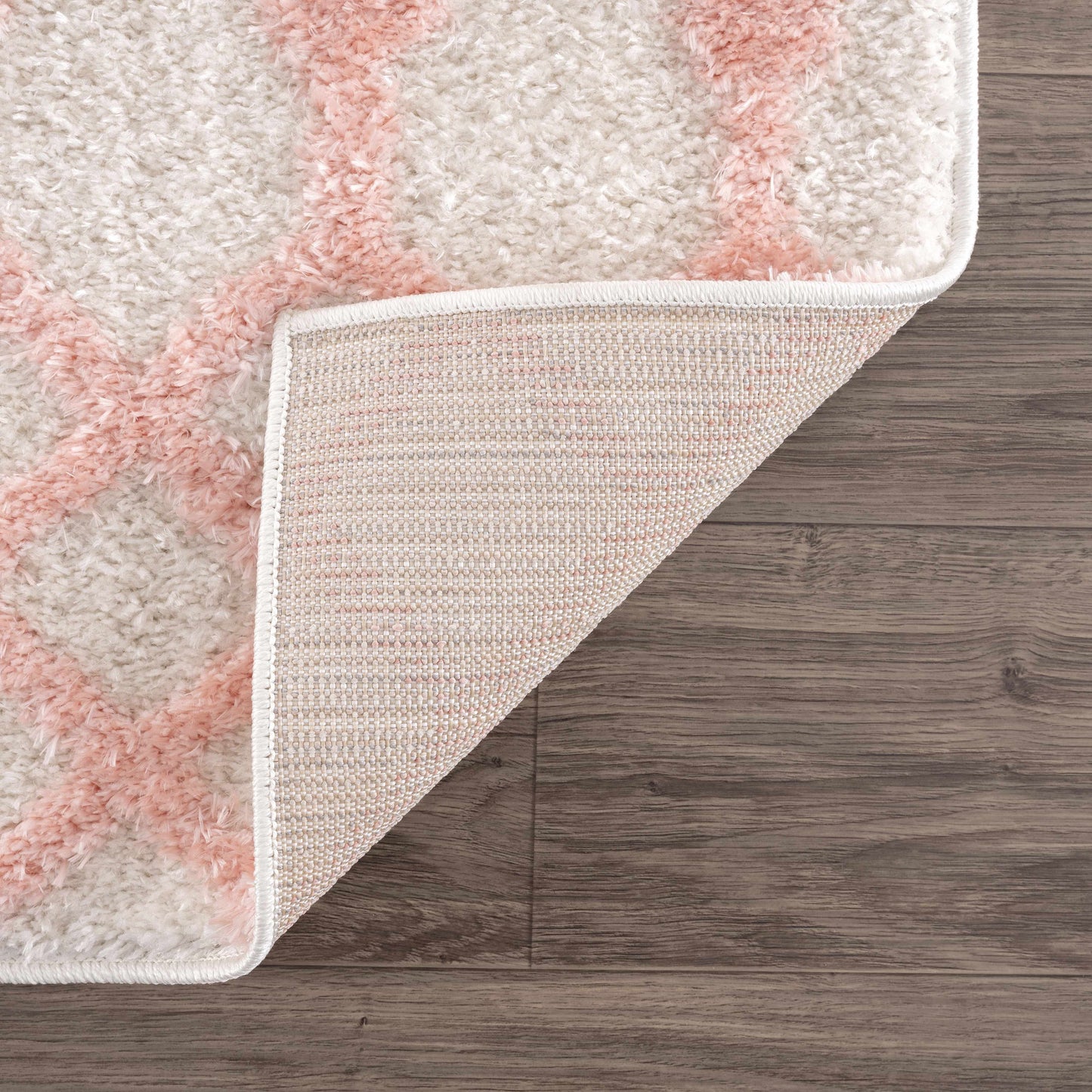 Darva Pink Plush Area Carpet - Boutique Rugs