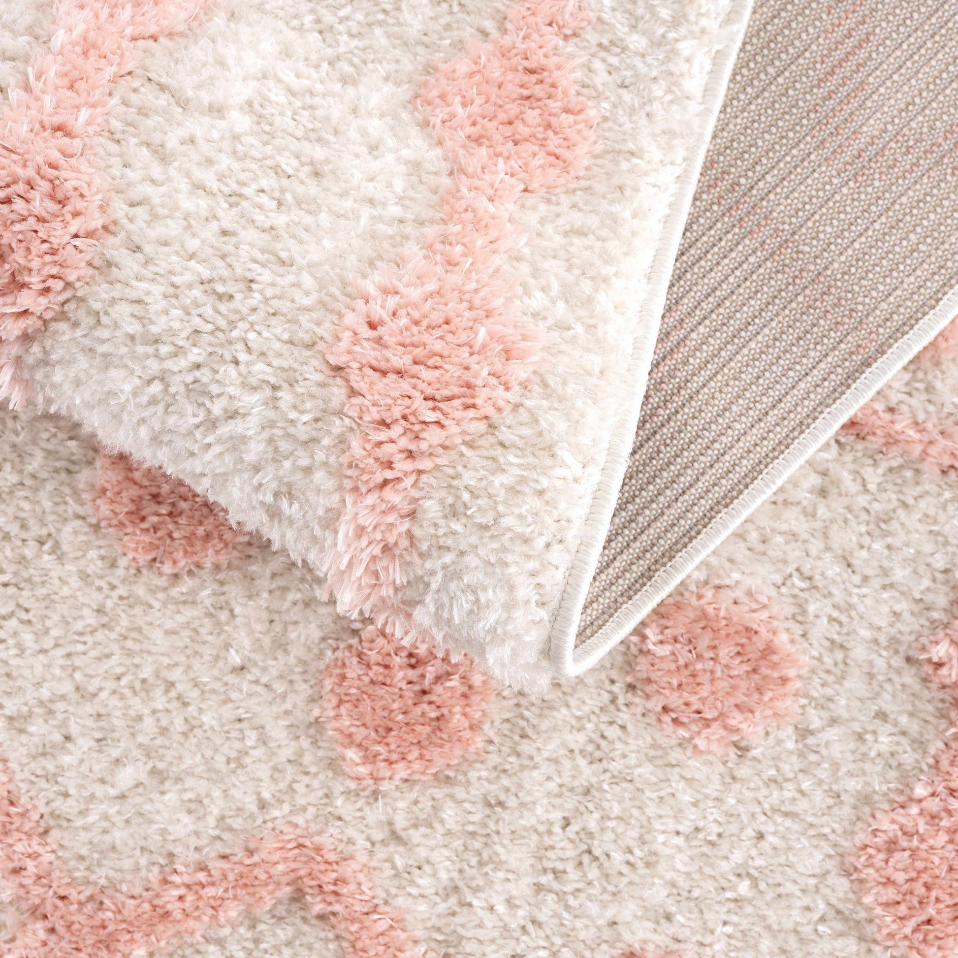 Darva Pink Plush Area Carpet - Boutique Rugs