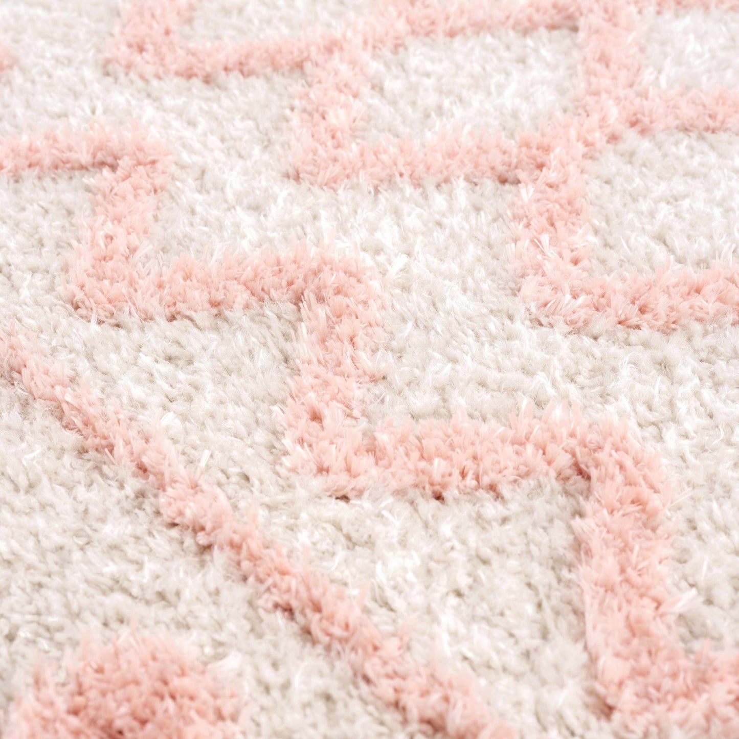 Darva Pink Plush Area Carpet - Boutique Rugs