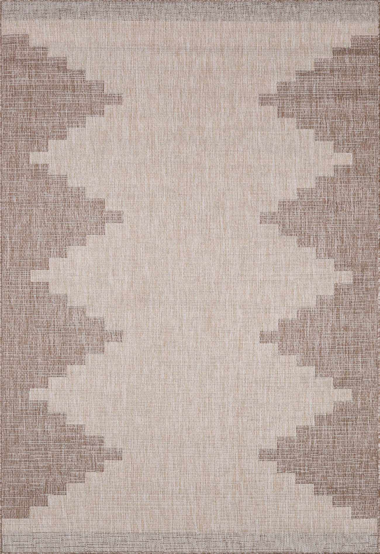 Djugun Beige Indoor & Outdoor Rug - Boutique Rugs