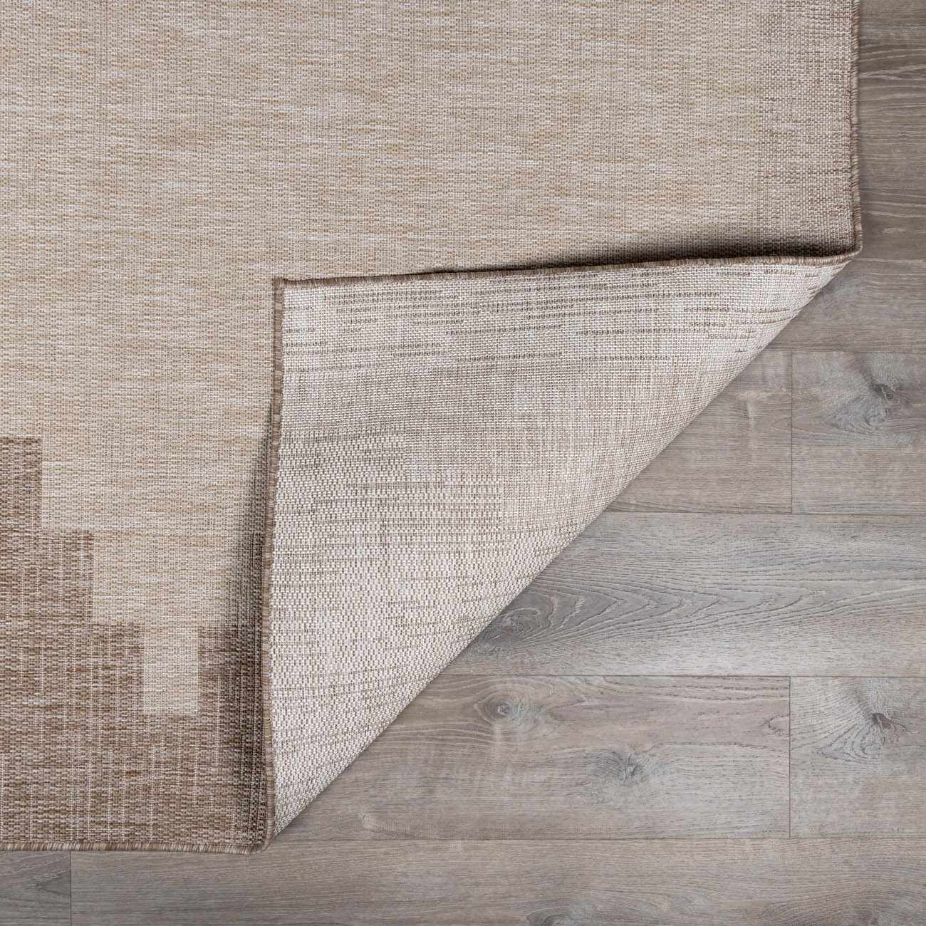 Djugun Beige Indoor & Outdoor Rug - Boutique Rugs