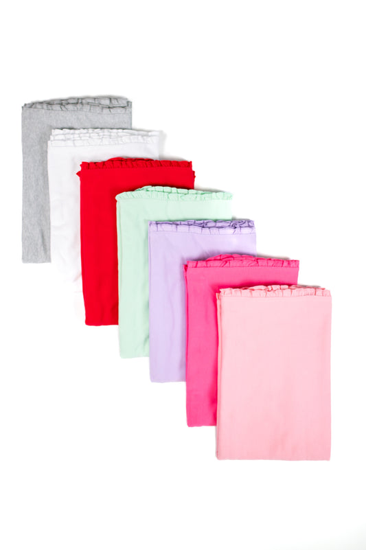 Ruffle Baby Blankets - ARB Blanks