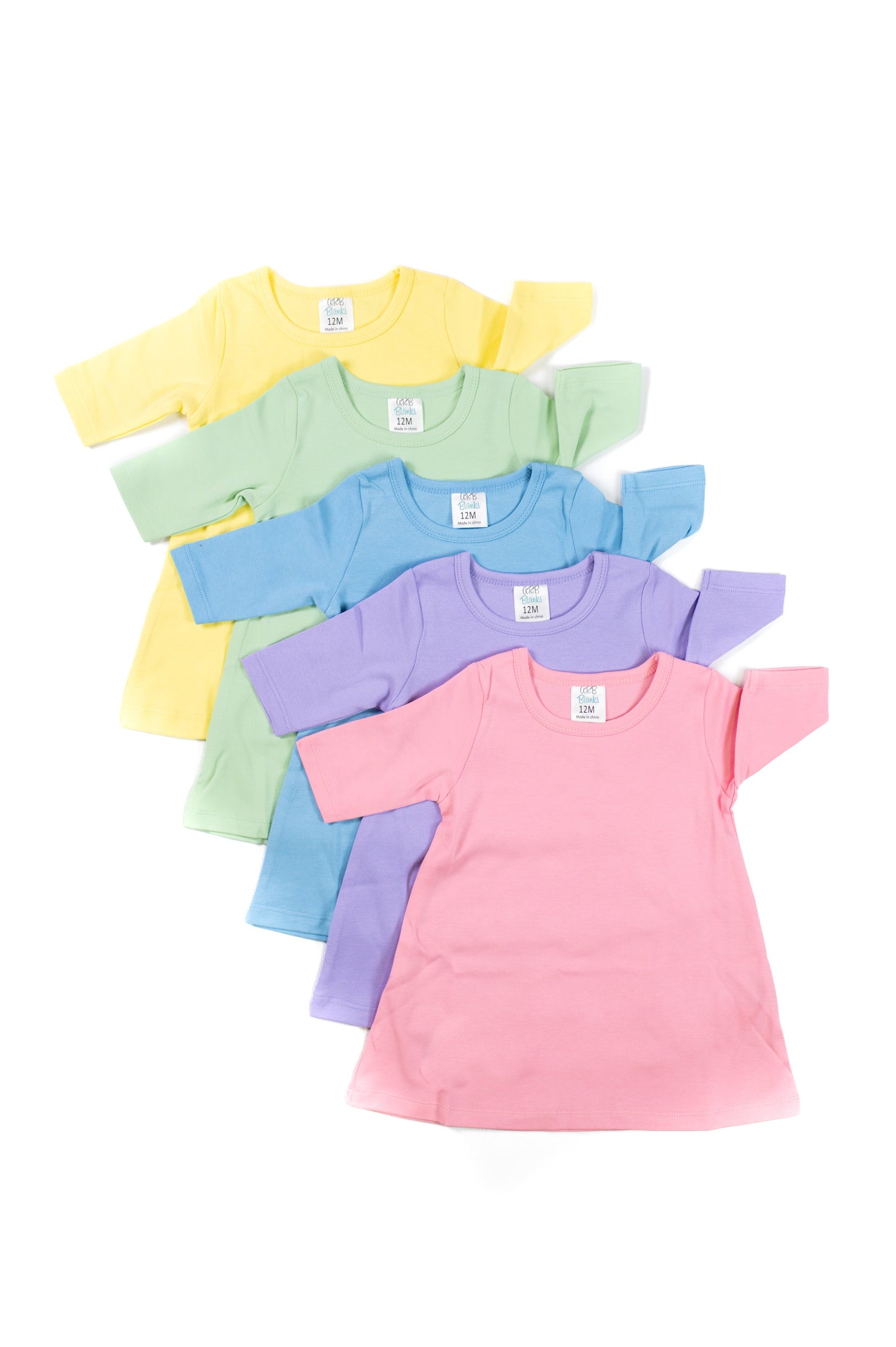 Girl’s Straight Sleeve Tunics - ARB Blanks