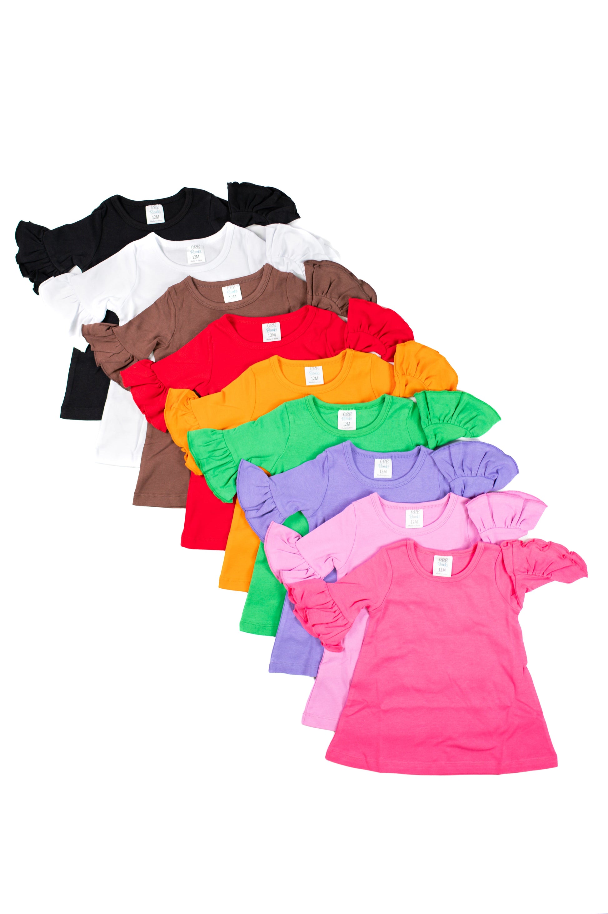 Girl’s Bell Sleeve Tunics - ARB Blanks