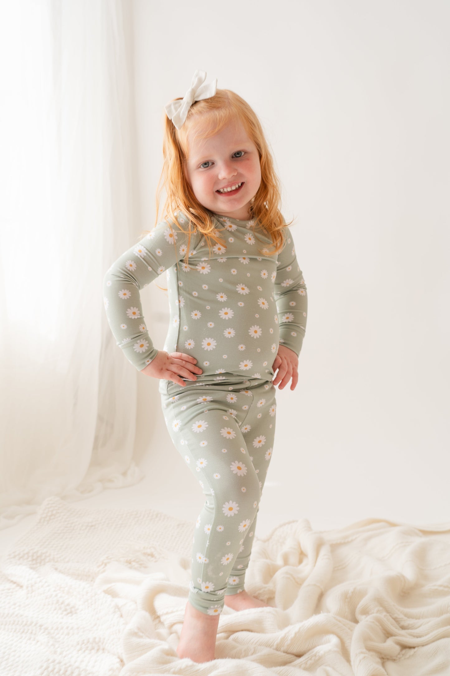 Daisy | Bamboo Two Piece Pajama