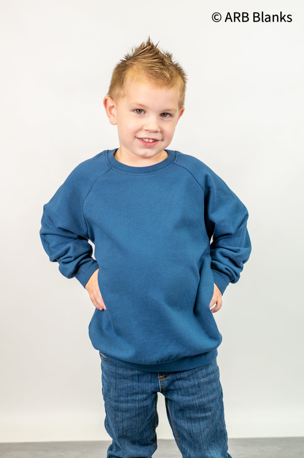 Unisex Sweatshirts - Navy / 12M - ARB Blanks