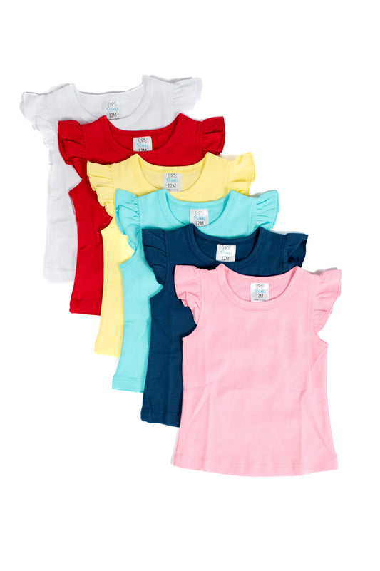 Girl’s Angel Sleeve Shirt - ARB Blanks