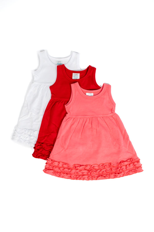 Girl’s Tank Empire Waist Dress - ARB Blanks