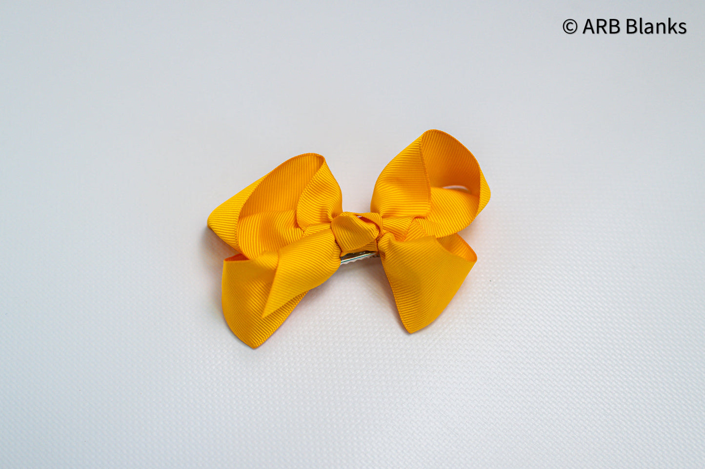 Solid Hair Bows - Gold (New!) / 4’’ - ARB Blanks