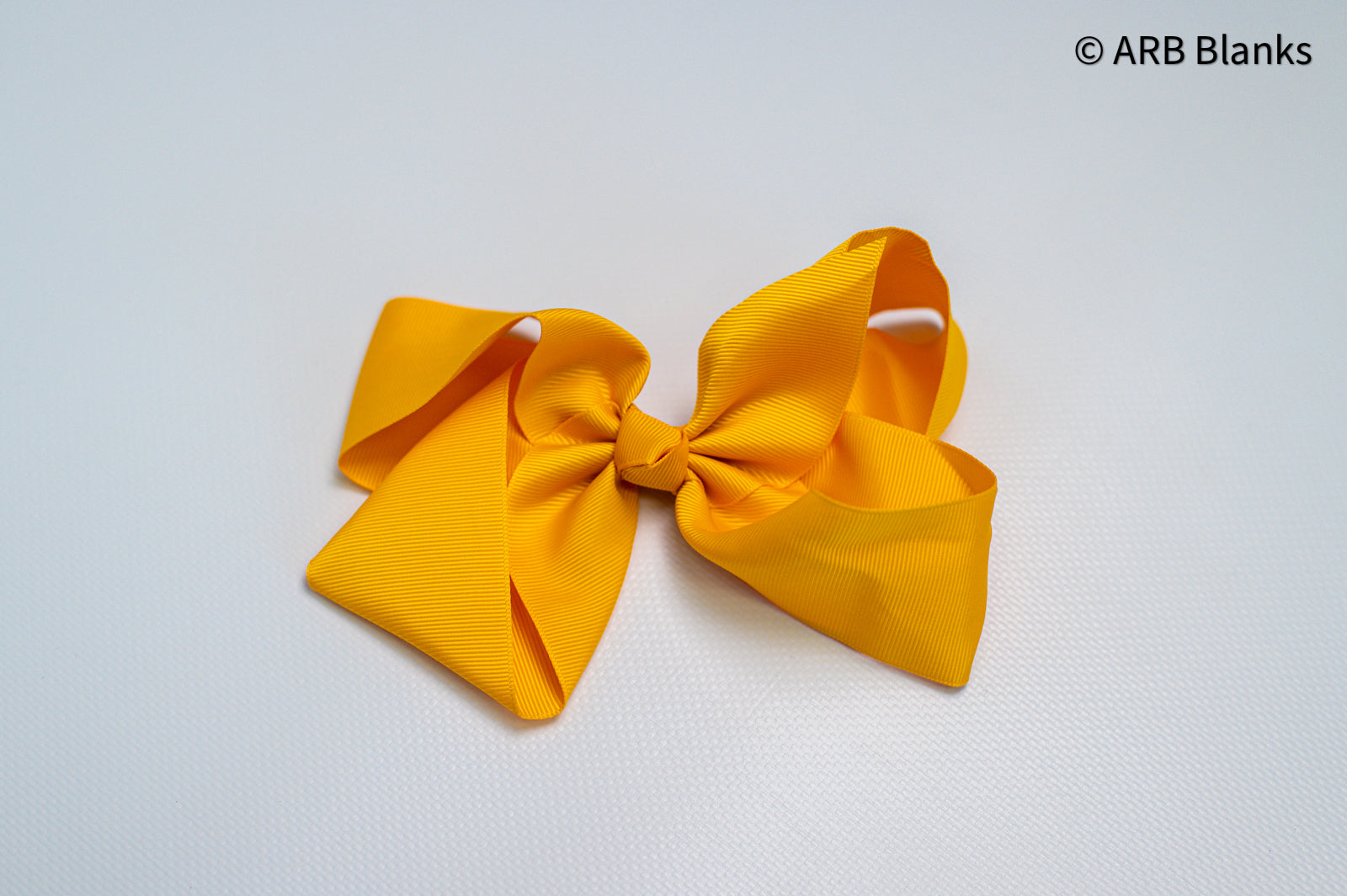 Solid Hair Bows - Gold (New!) / 6’’ - ARB Blanks