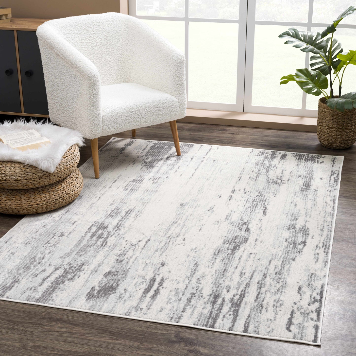 Tapis TGS2320 Smoky White &amp; Gray - Édition limitée
