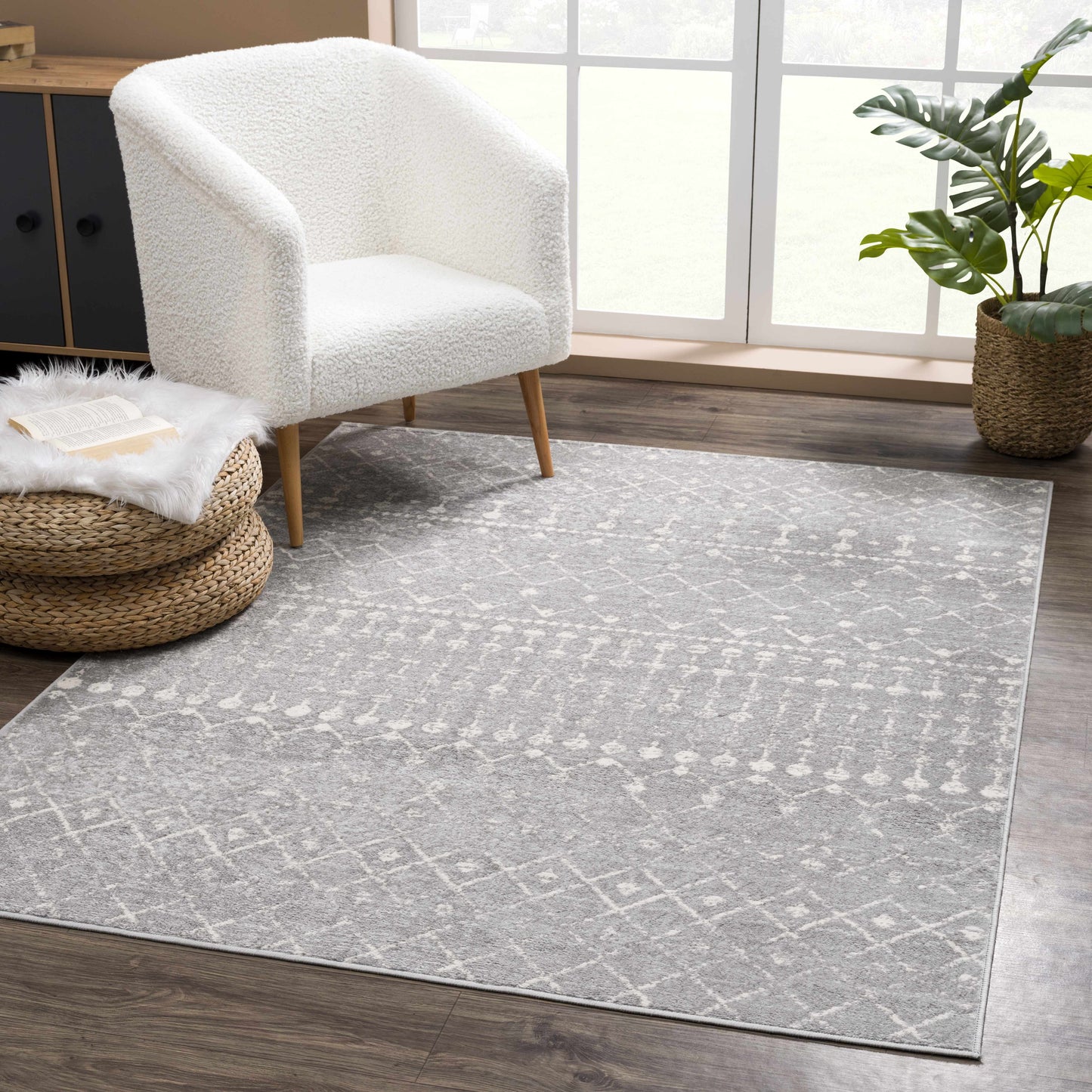 Tigrican Light Gray 2334 All Over Rug