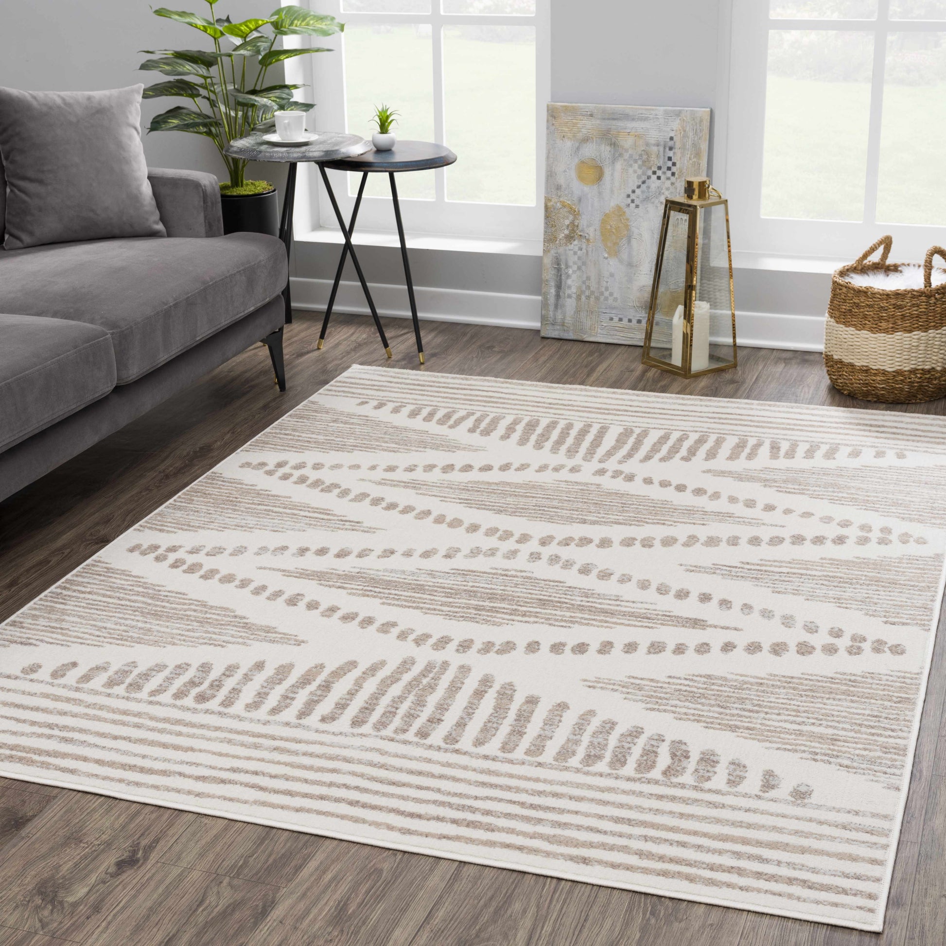 Tigrisis Beige 2328 Area Rug - Boutique Rugs