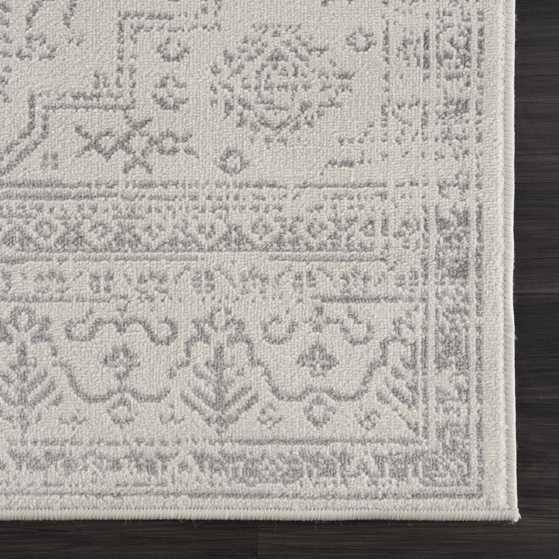 Tigried Ivory & Gray 2323 Area Rug - Clearance - 2’ x 3’ Rectangle - Boutique Rugs