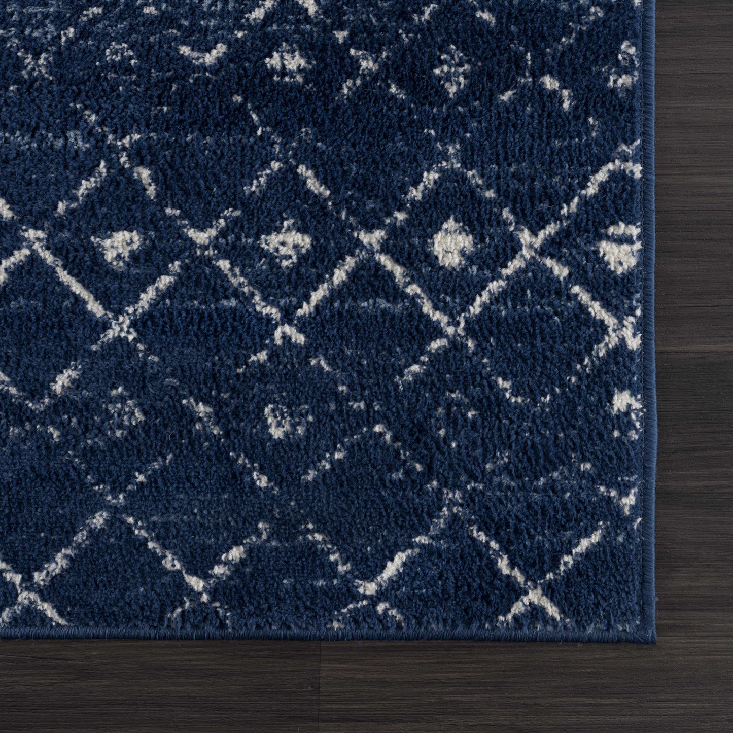 Tigrican Navy 2335 Area Rug - 2’ x 3’ Rectangle - Boutique Rugs