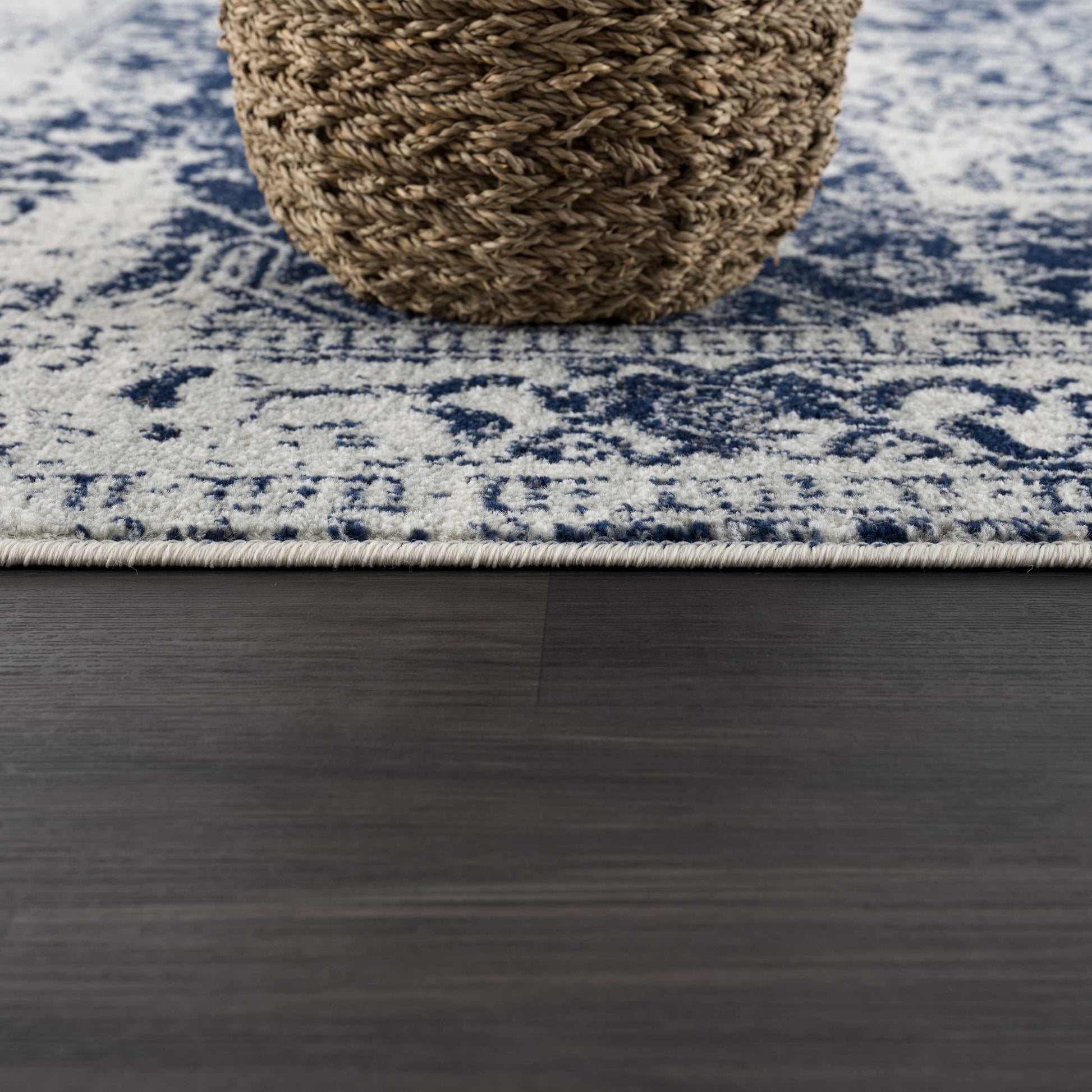 Rachel Navy Area Rug - Boutique Rugs