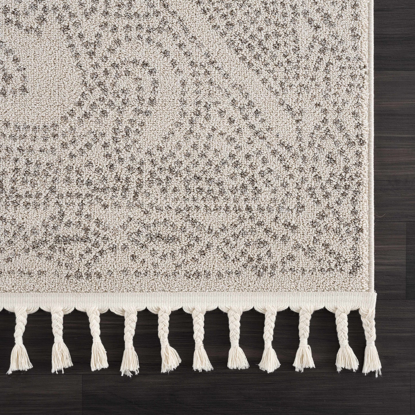 Birdwood Cream & Brown Area Rug - * 2’ x 2’11’’ Rectangle - Boutique Rugs