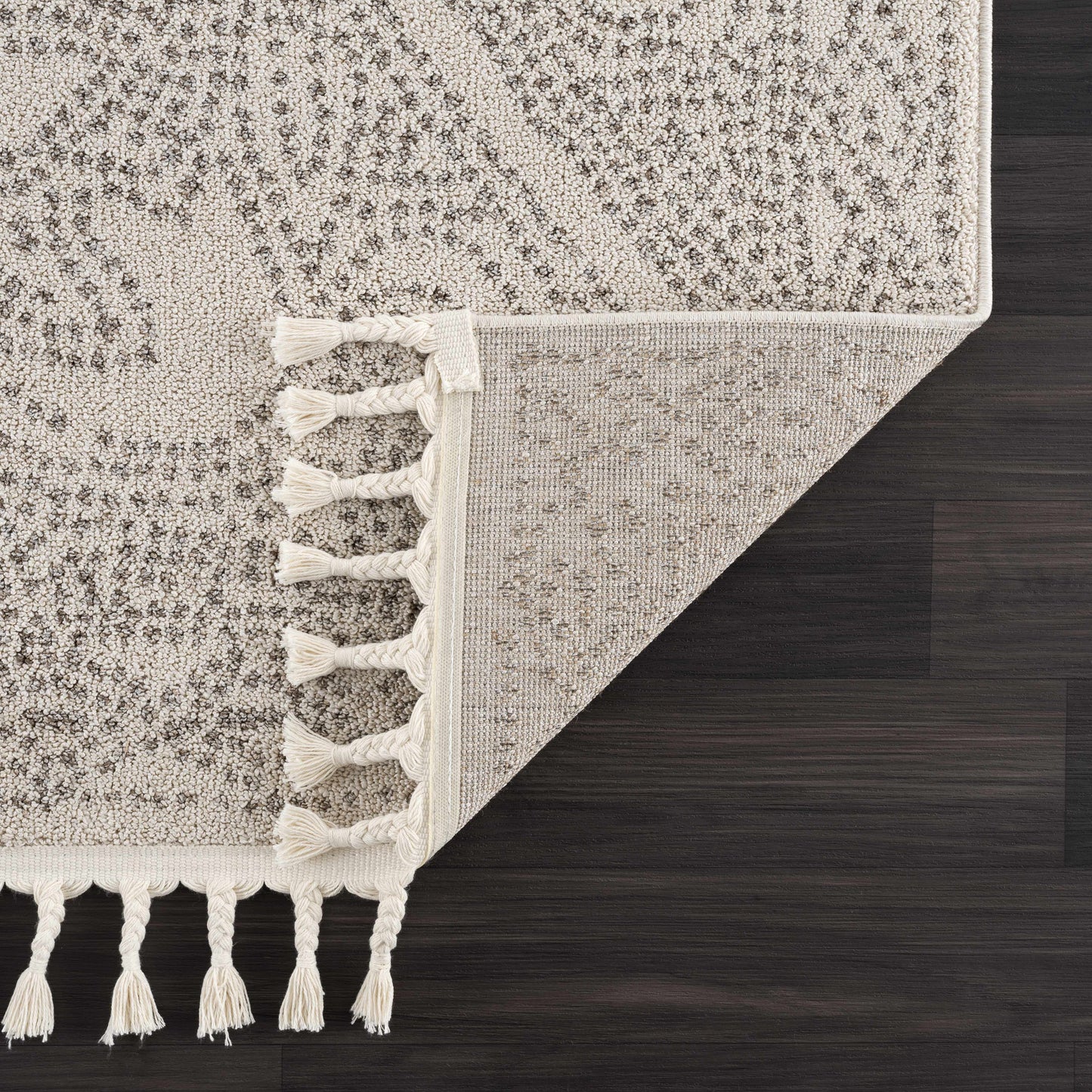 Birdwood Cream & Brown Area Rug - Boutique Rugs