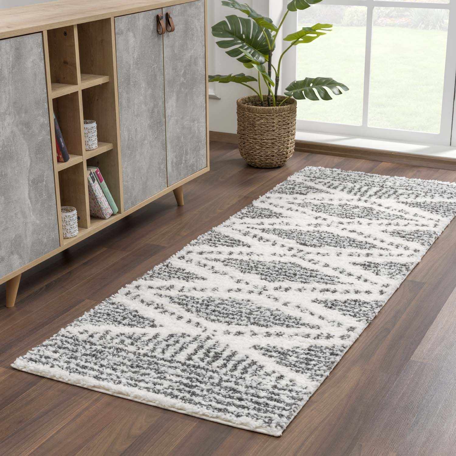 Trunding Plush Area Rug - 2’7’’ x 7’3’’ Runner - Boutique Rugs