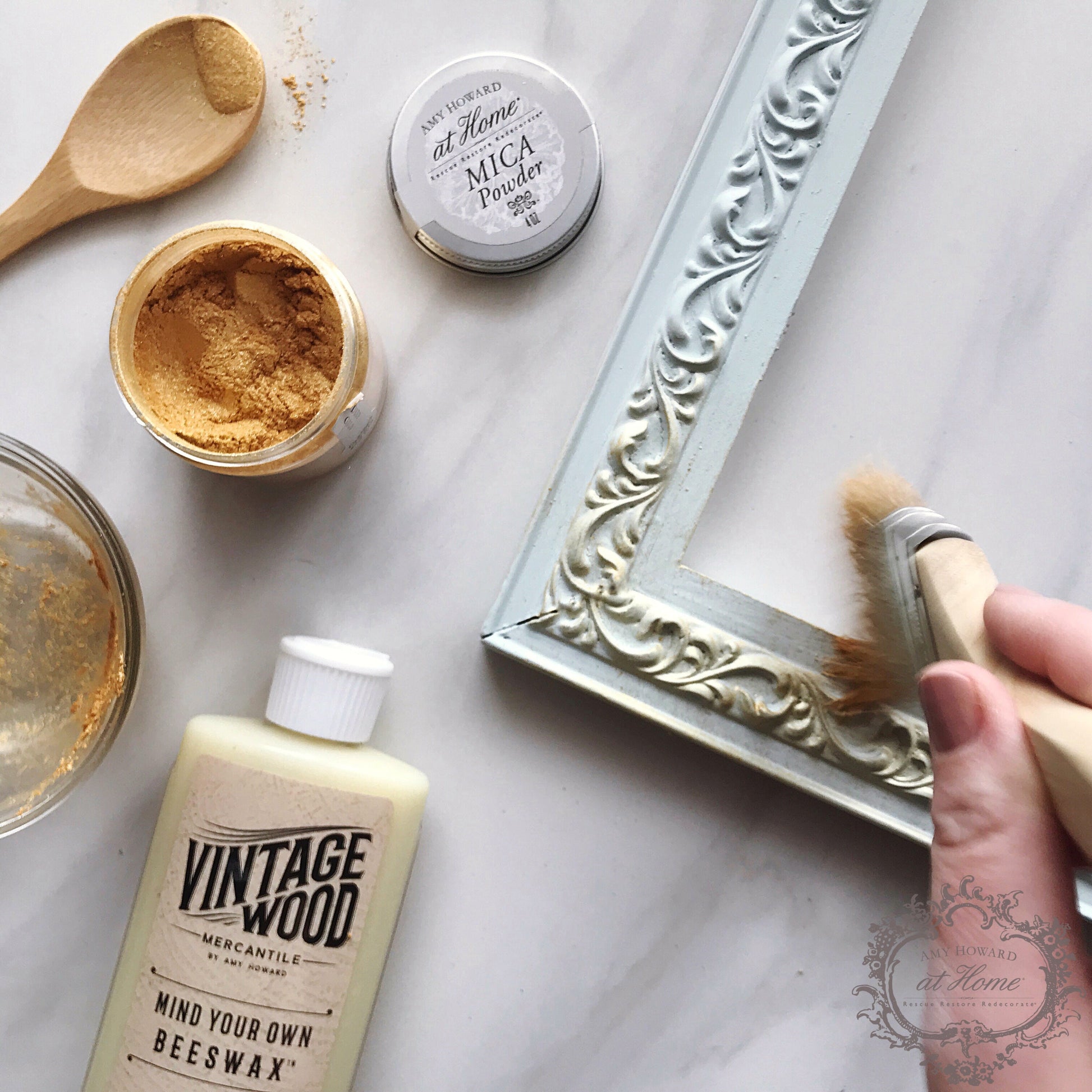 Deep Gold - Mica Powder - Amy Howard At Home