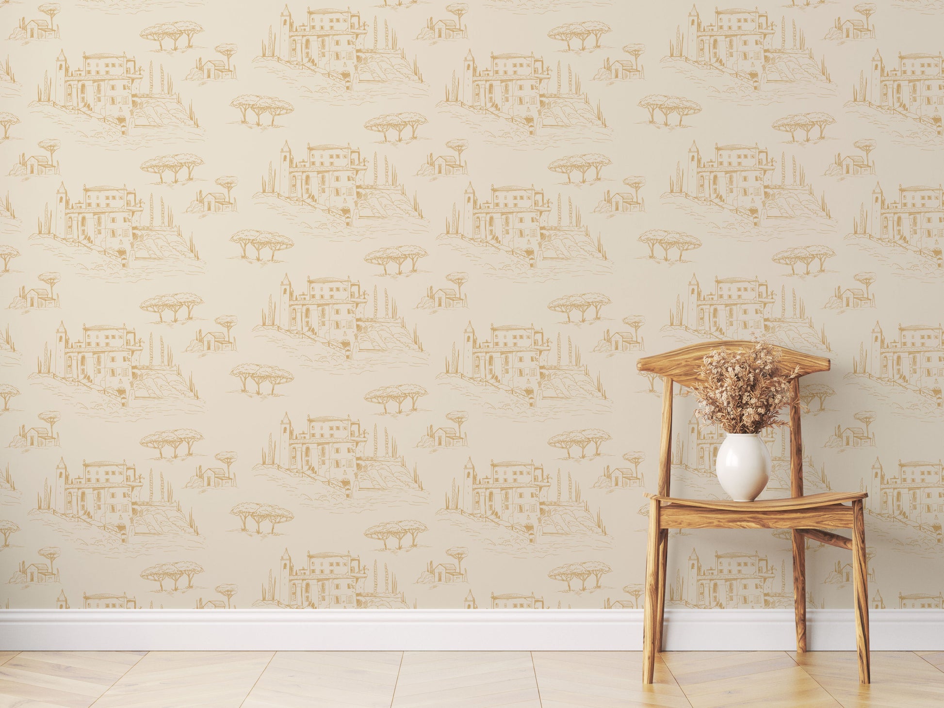 Diana Wallpaper by Danelys Sidron - Loomwell Home Goods