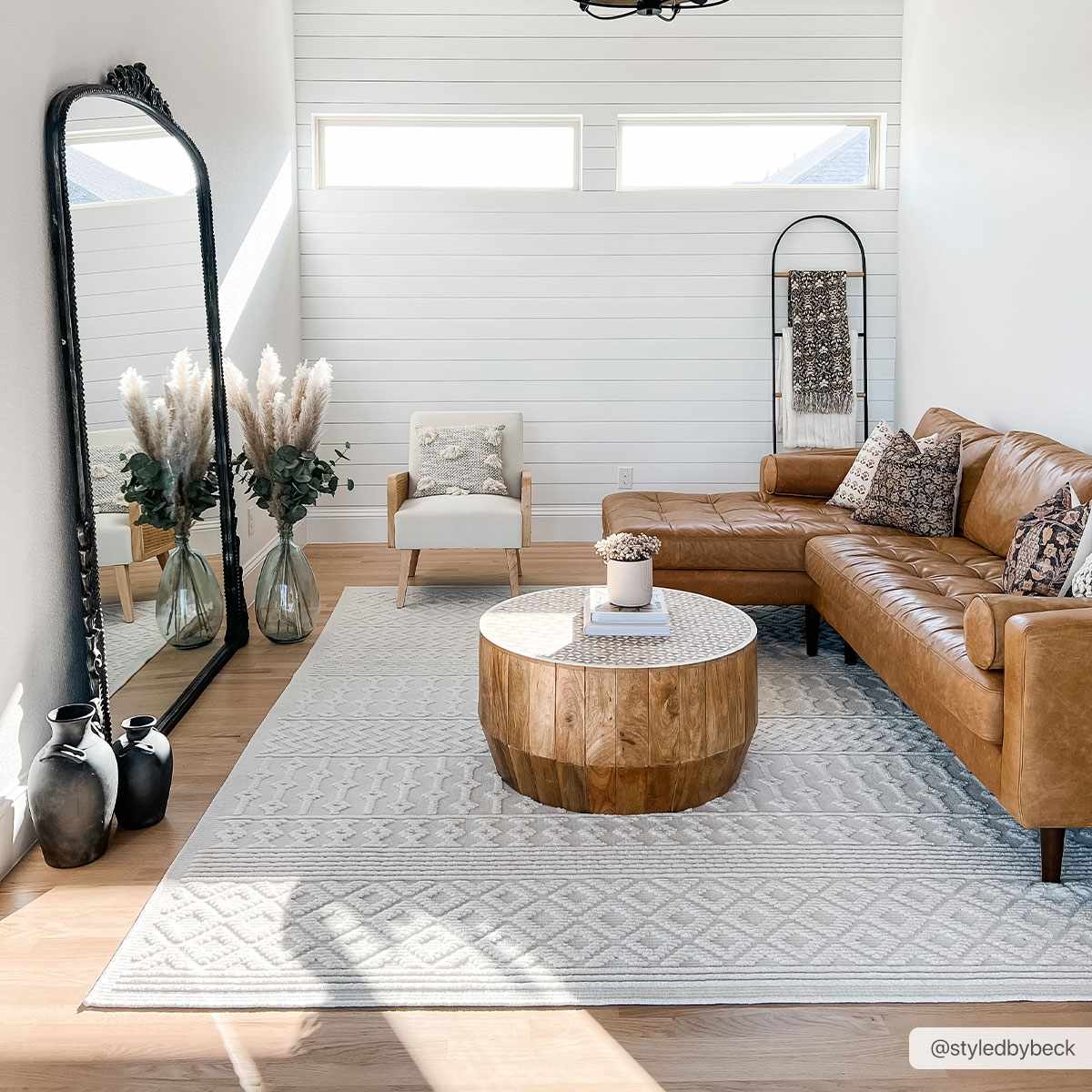 Drago White Washable Area Rug - Boutique Rugs