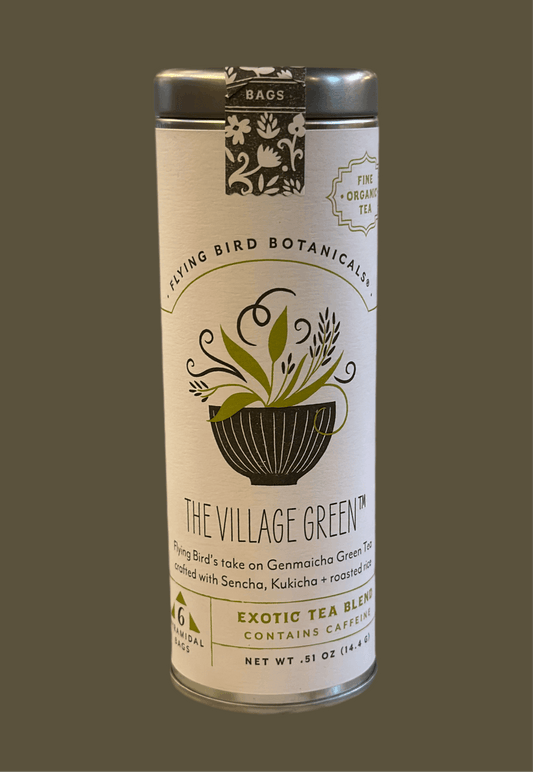 The Village Green – 6 Tea Bag Tin - Flying Bird Botanicals