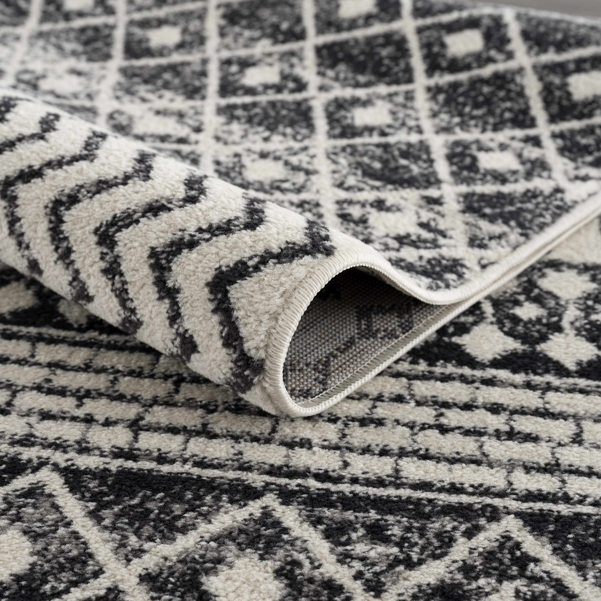 Constantin Black & White All Over Rug - Boutique Rugs