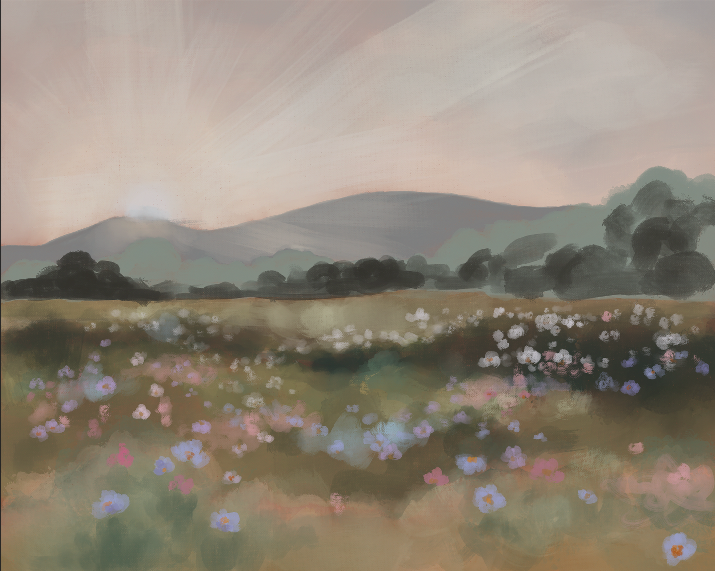 Eden Wallpaper by Mariah Rose - Sample 1 foot by 1 foot - Loomwell Home Goods