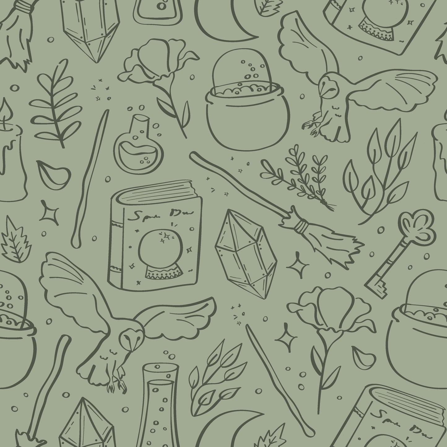 Hedwig Wallpaper - Sample 1 foot by 1 foot - Loomwell Home Goods