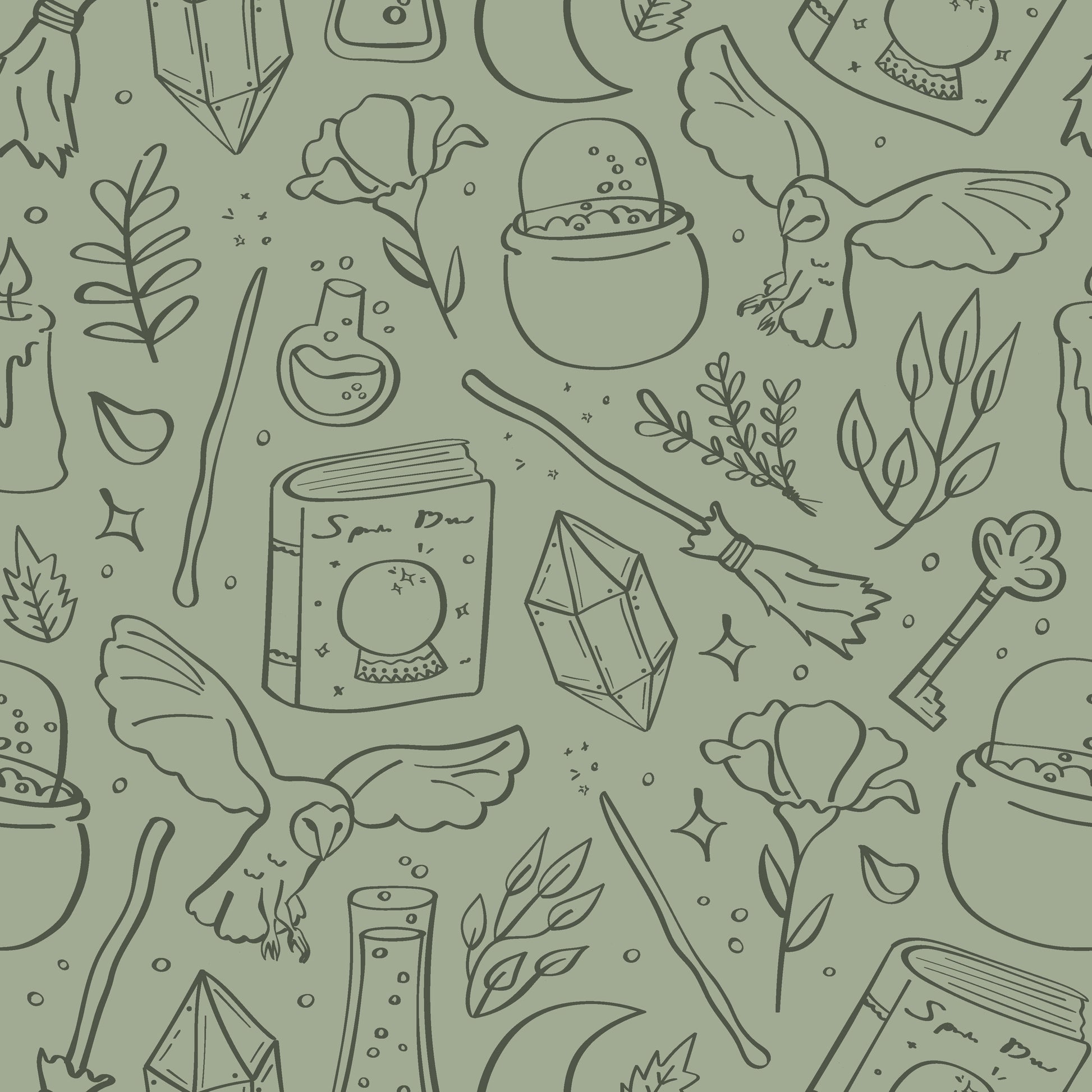 Hedwig Wallpaper - Sample 1 foot by 1 foot - Loomwell Home Goods