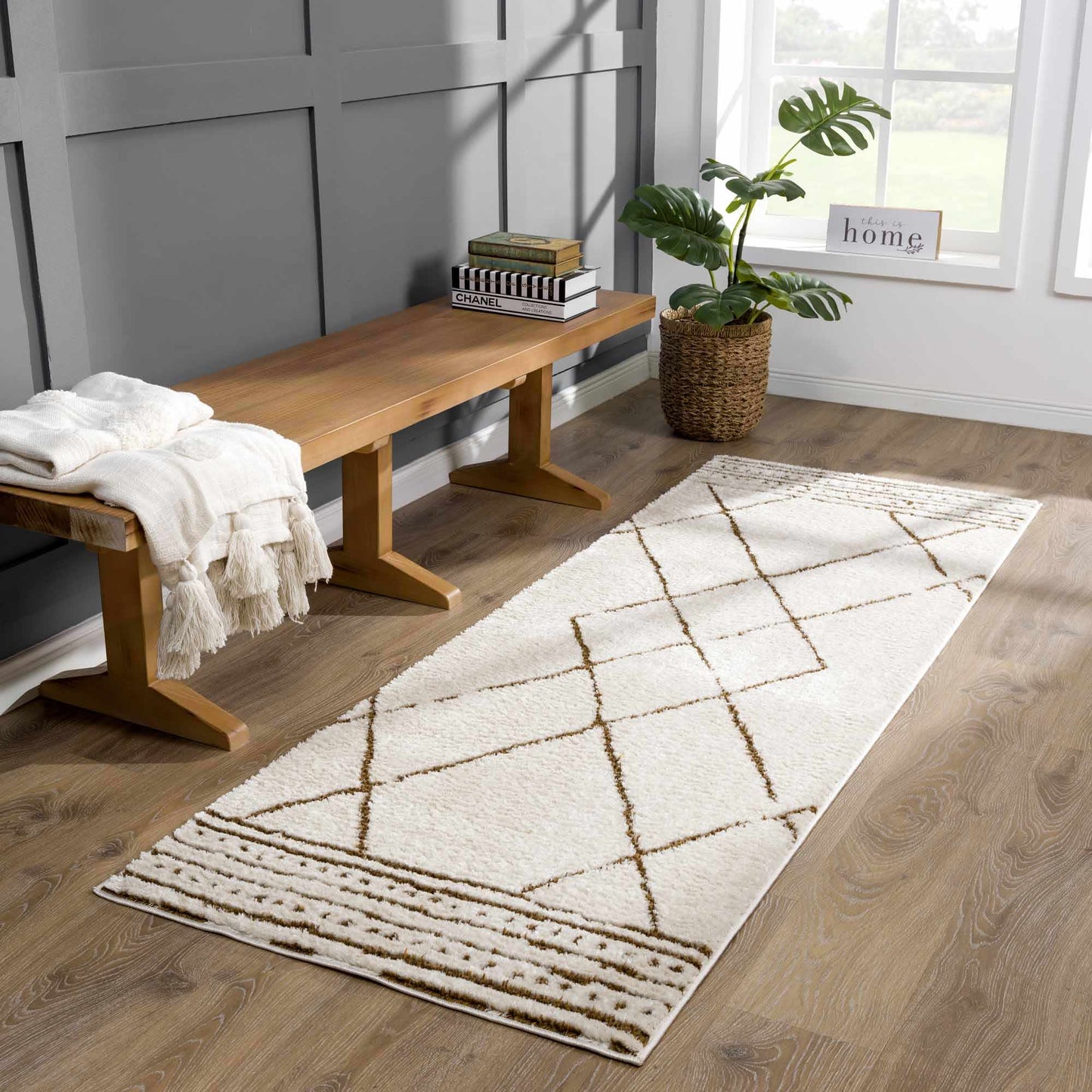 Keone Area Rug - 2’8’’ x 7’3’’ Runner - Boutique Rugs