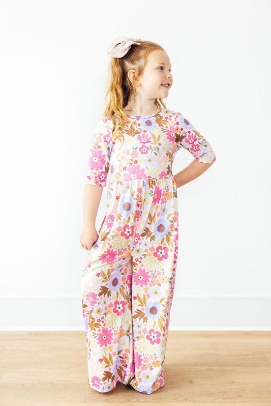 Fall Botanicals Wide Leg Jumpsuit - Mila & Rose ®