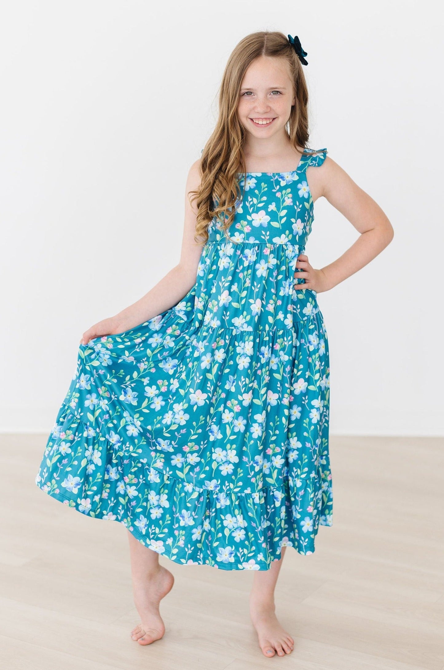 Floral Breeze Ruffle Maxi Dress - Mila & Rose ®