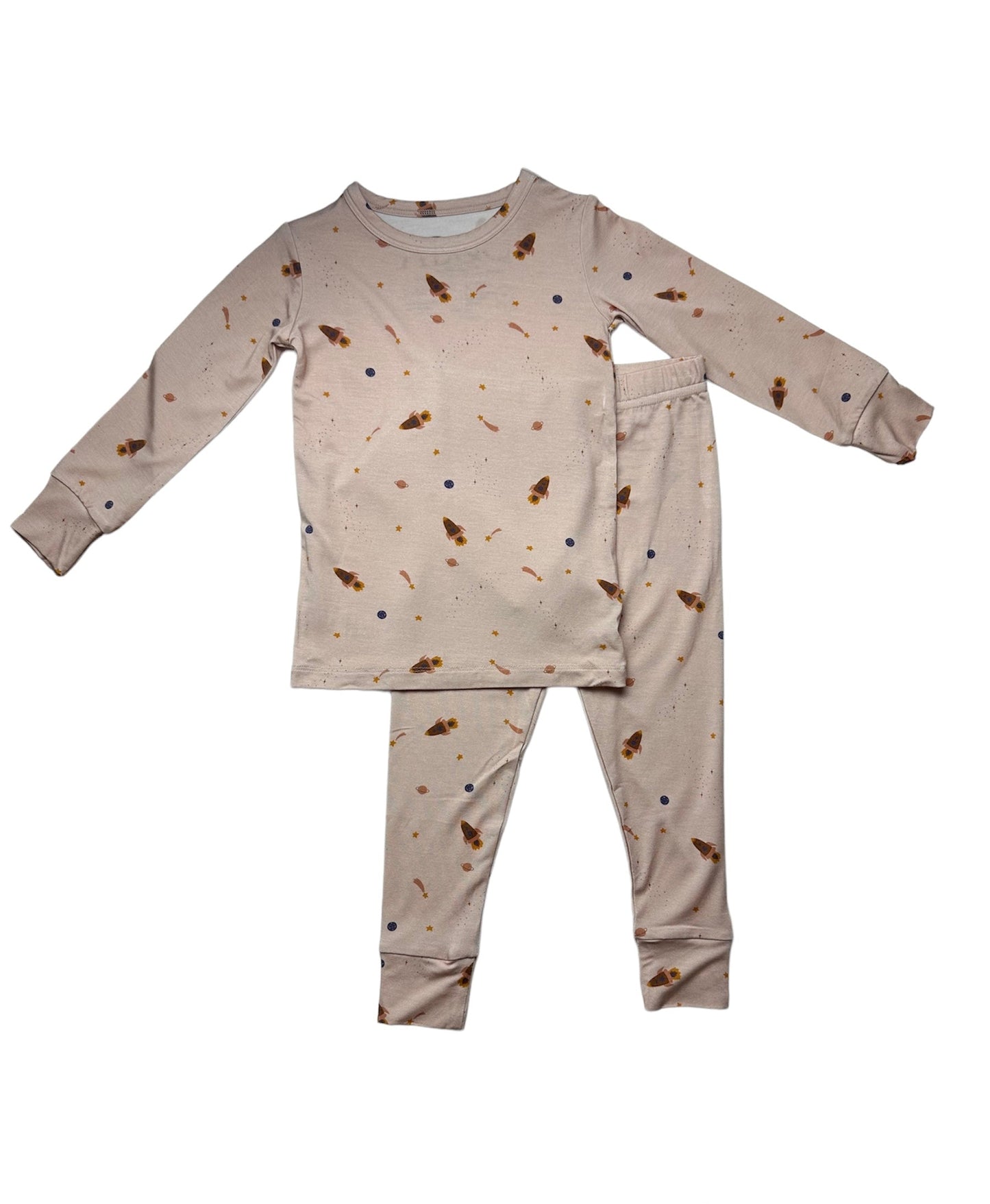 Rocketship | Bamboo Two Piece Pajama