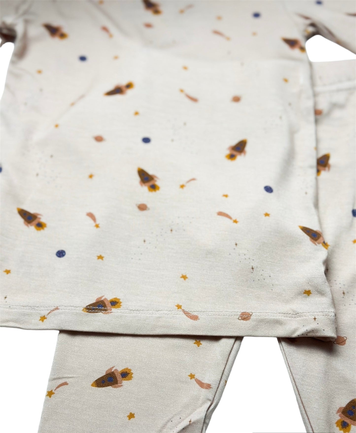 Rocketship | Bamboo Two Piece Pajama