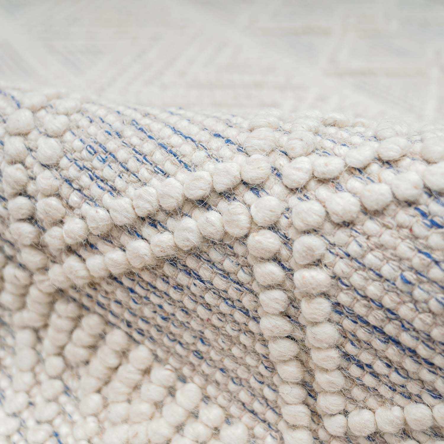 Ginter Handmade Beige Wool Rug - Clearance - Boutique Rugs