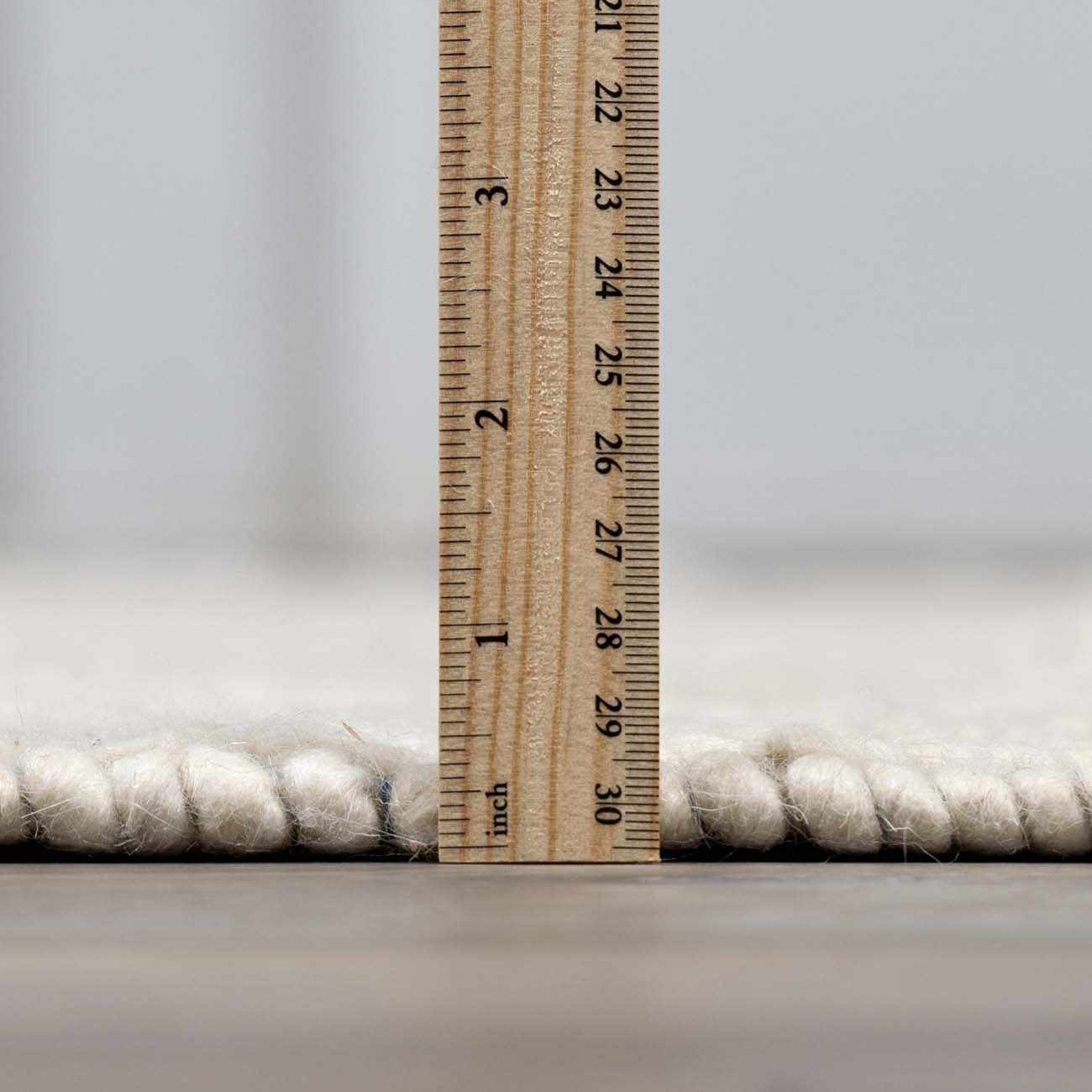 Ginter Handmade Beige Wool Rug - Clearance - Boutique Rugs