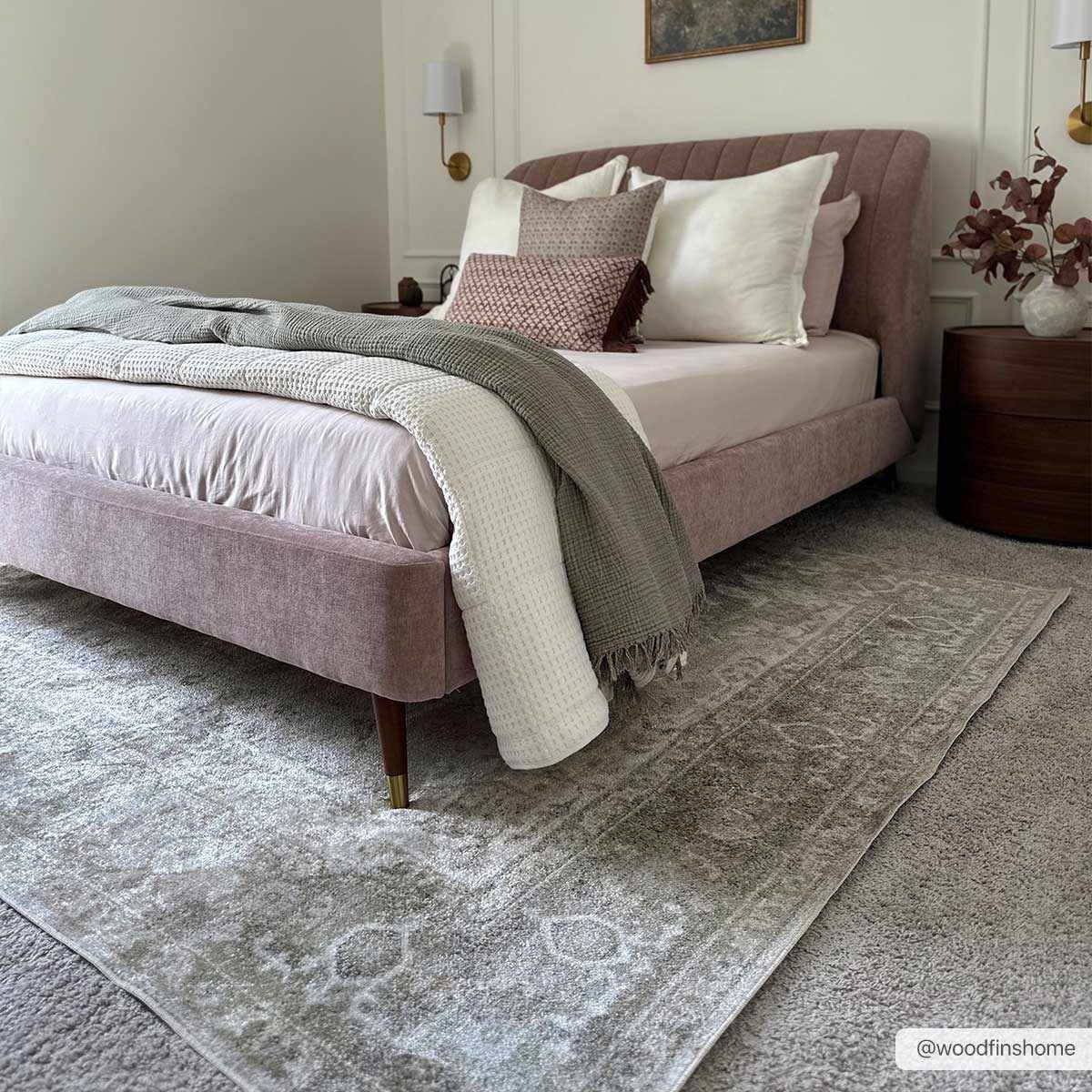 Gael Cream Washable Area Rug - 6’7’’ x 9’ Rectangle - Boutique Rugs