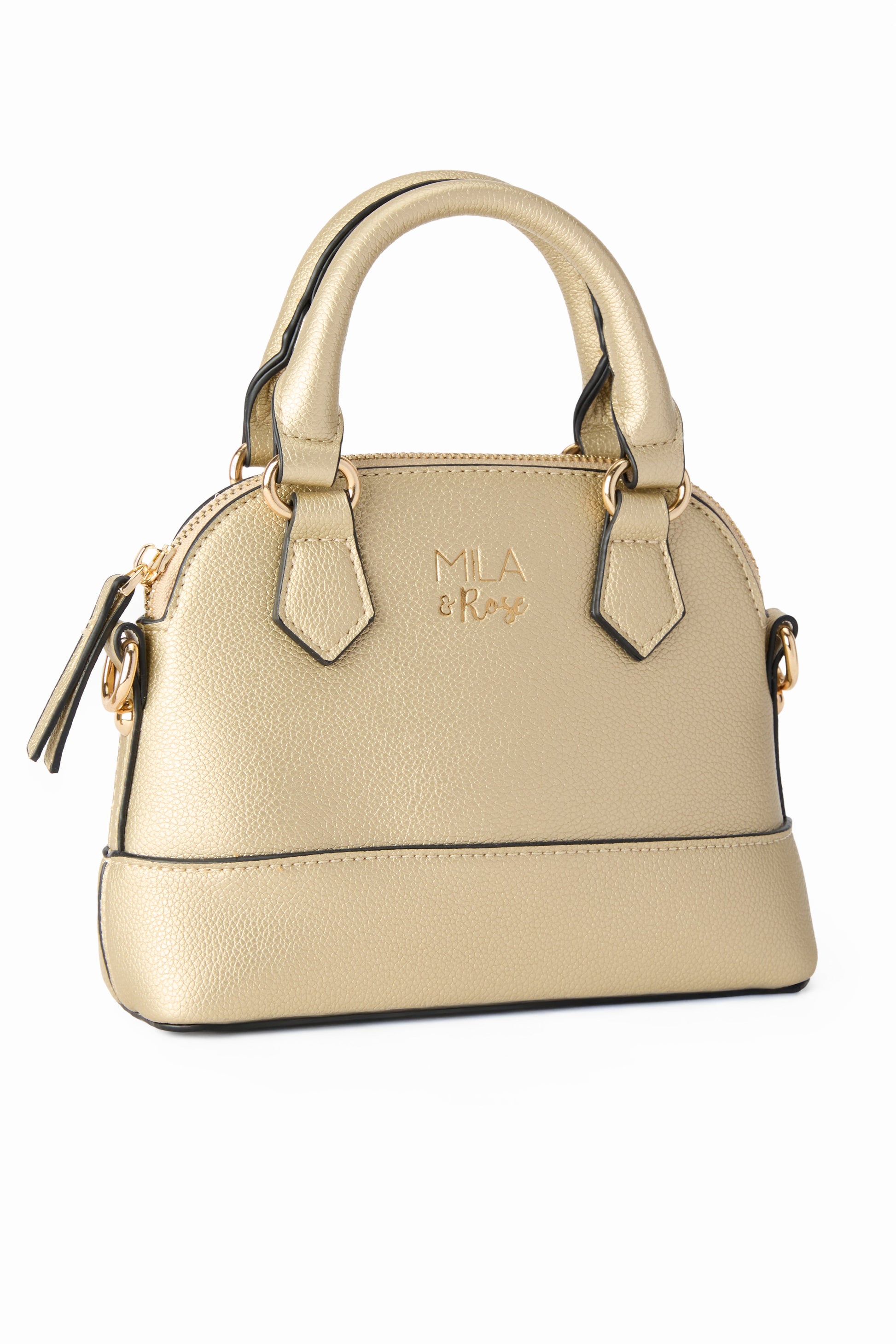Gold Metallic Girl’s Crossbody Purse - Mila & Rose ®