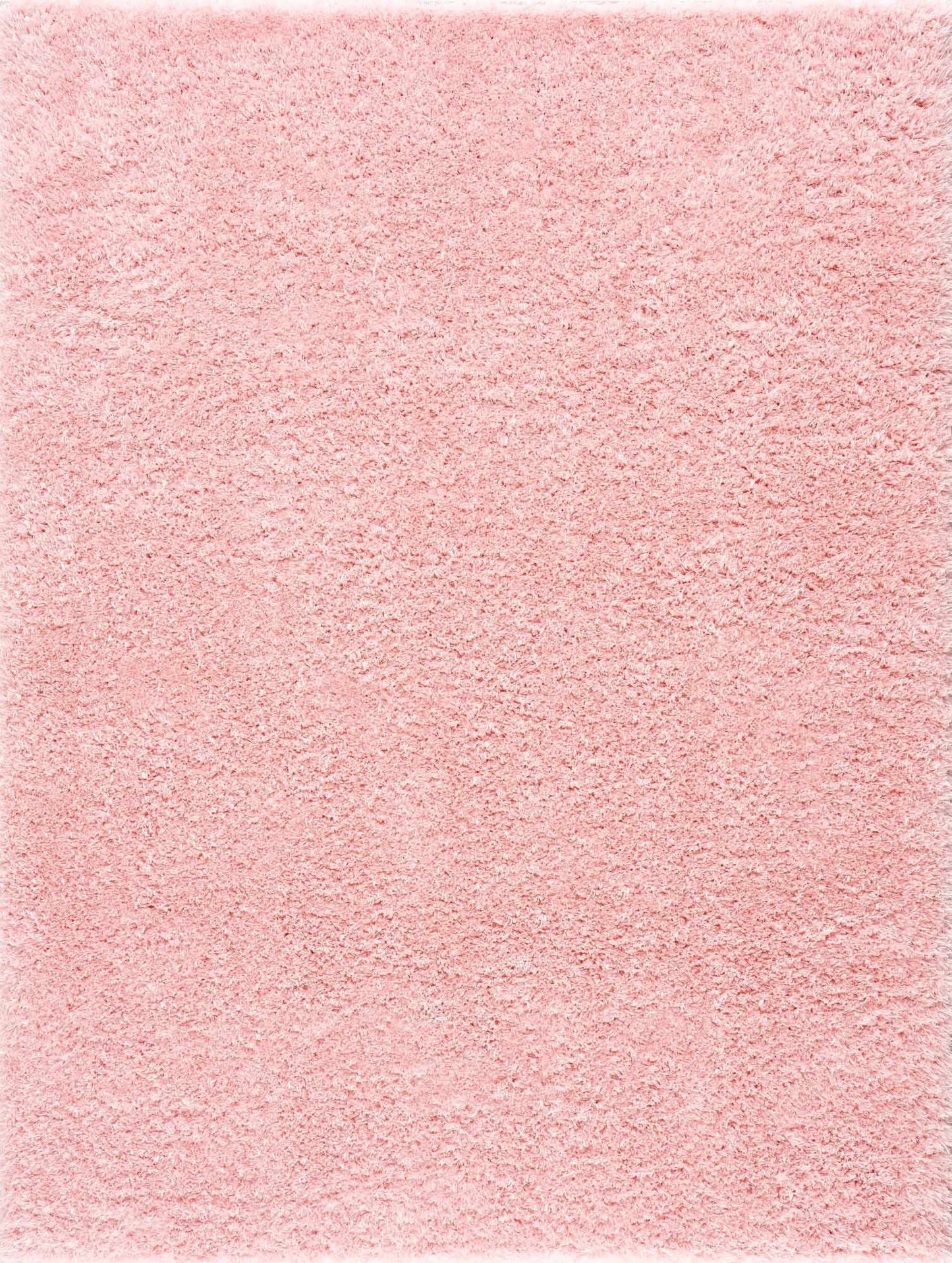 Faina Solid Pink Shag Rug Washable - Boutique Rugs