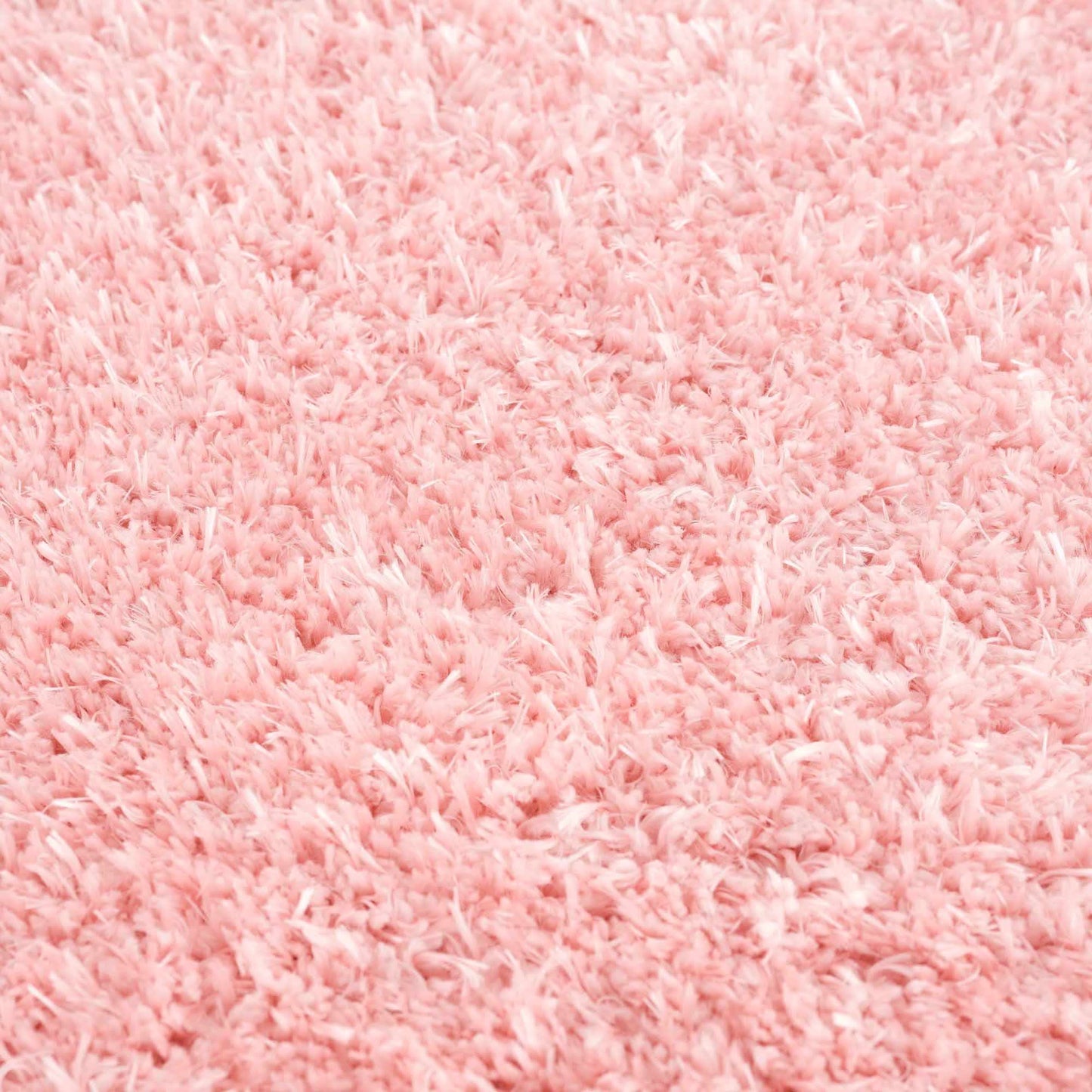 Faina Solid Pink Shag Rug Washable - 2’7’’ x 7’3’’ Runner - Boutique Rugs