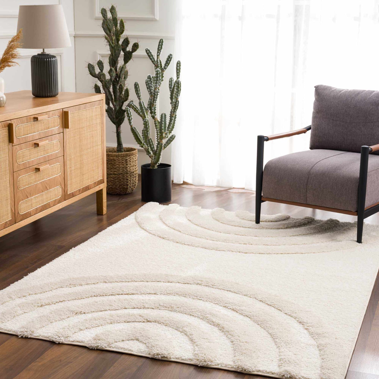 Connerton High-Low Rainbow Rug - Clearance