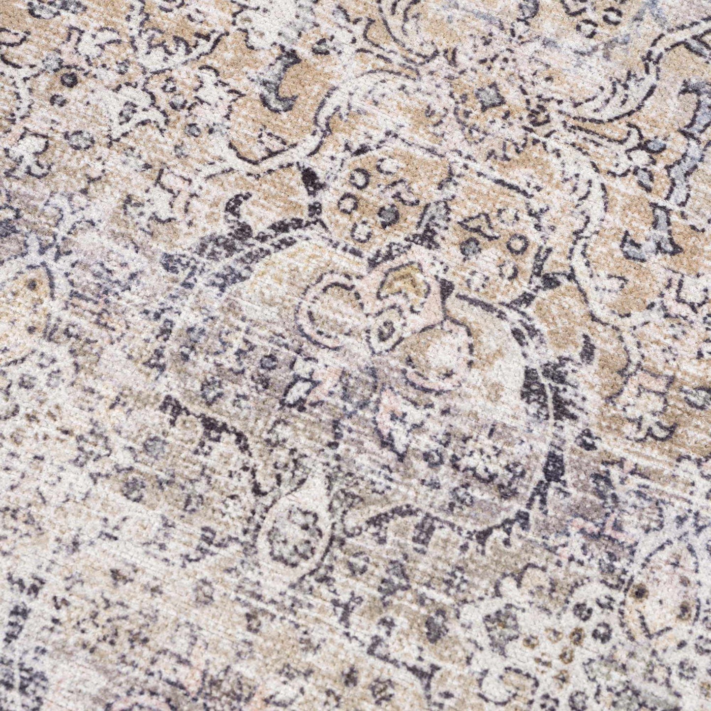 Olive Holi-2304 Washable Area Rug - 2’ x 3’ Rectangle - Boutique Rugs